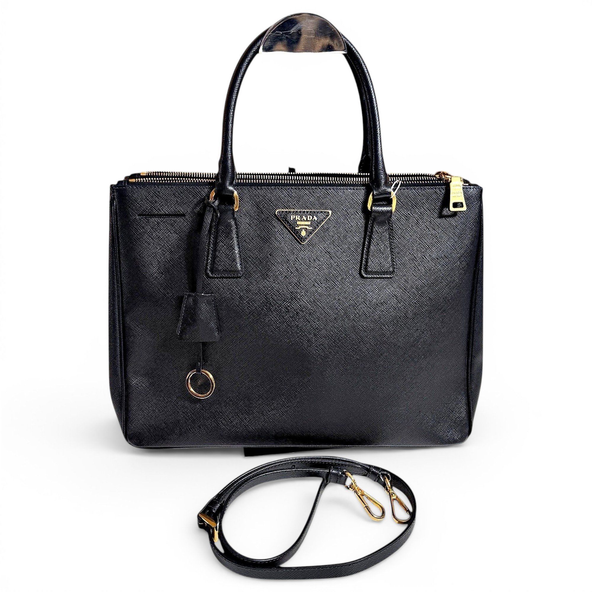 Galleria leather handbag