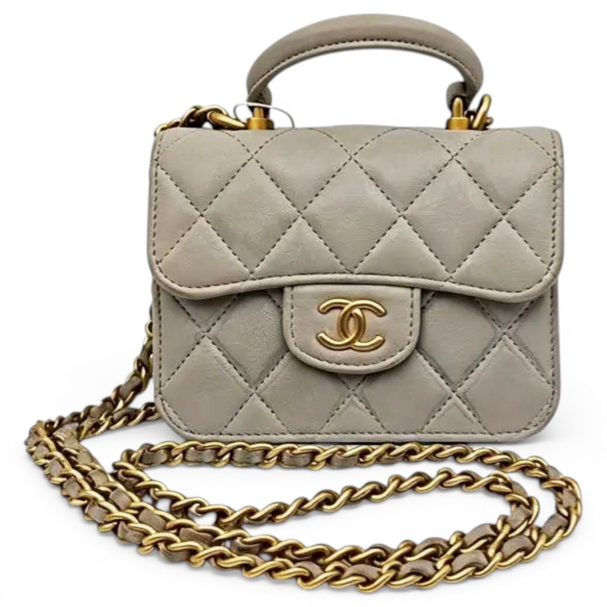 Timeless Classique Top Handle leather handbag