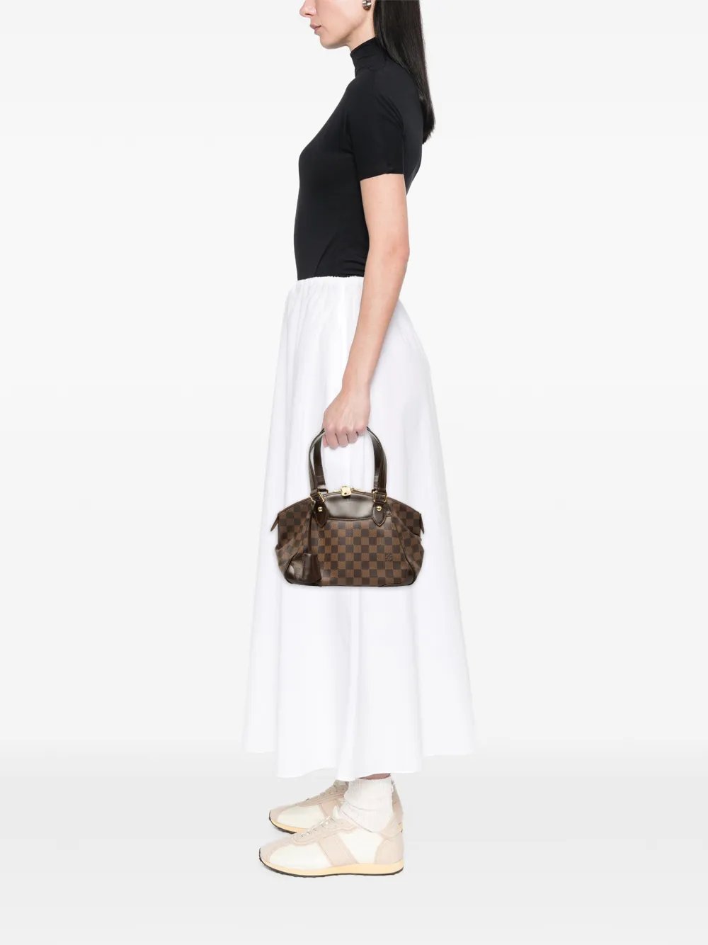 2010 Damier Ebene Verona PM handbag