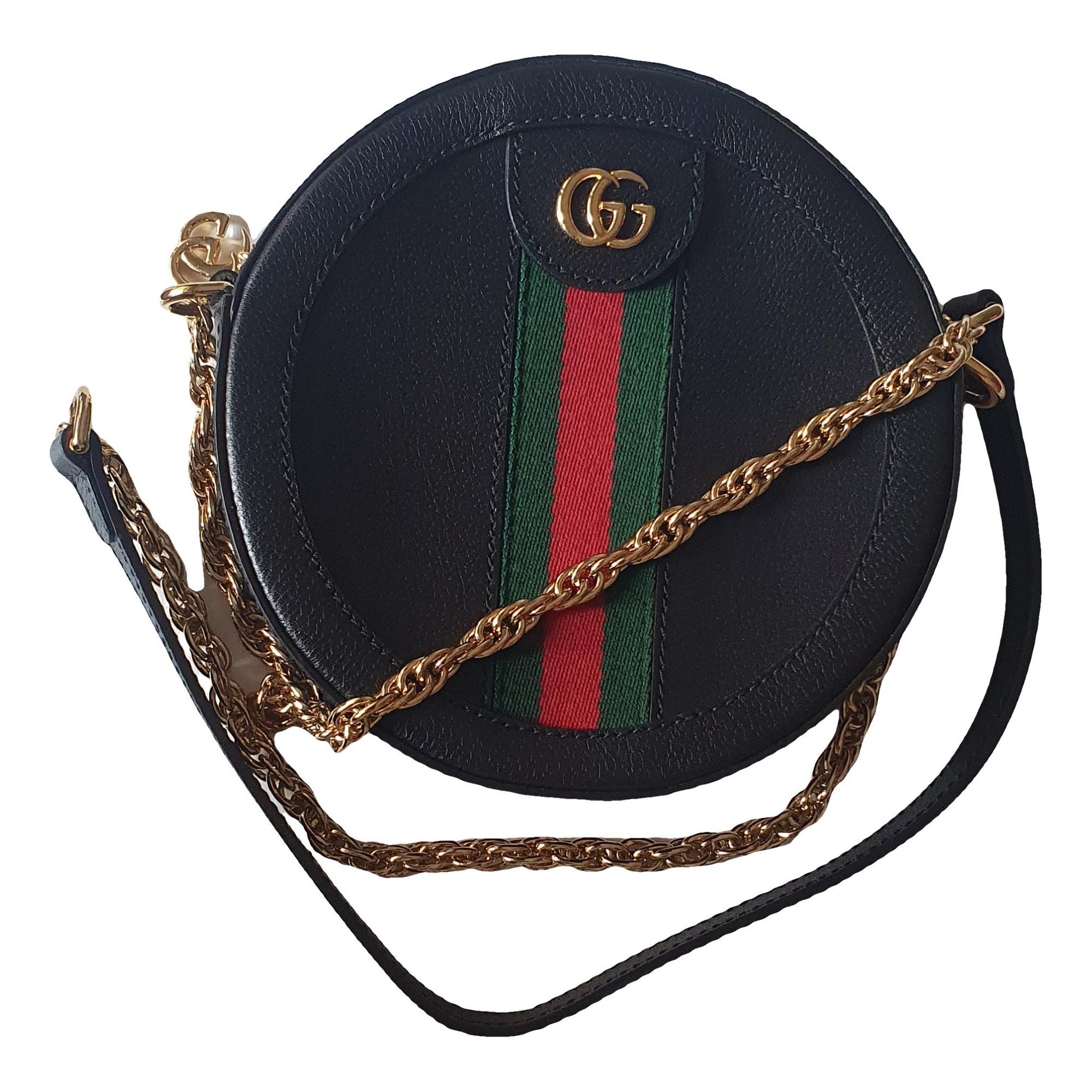 Ophidia leather clutch bag