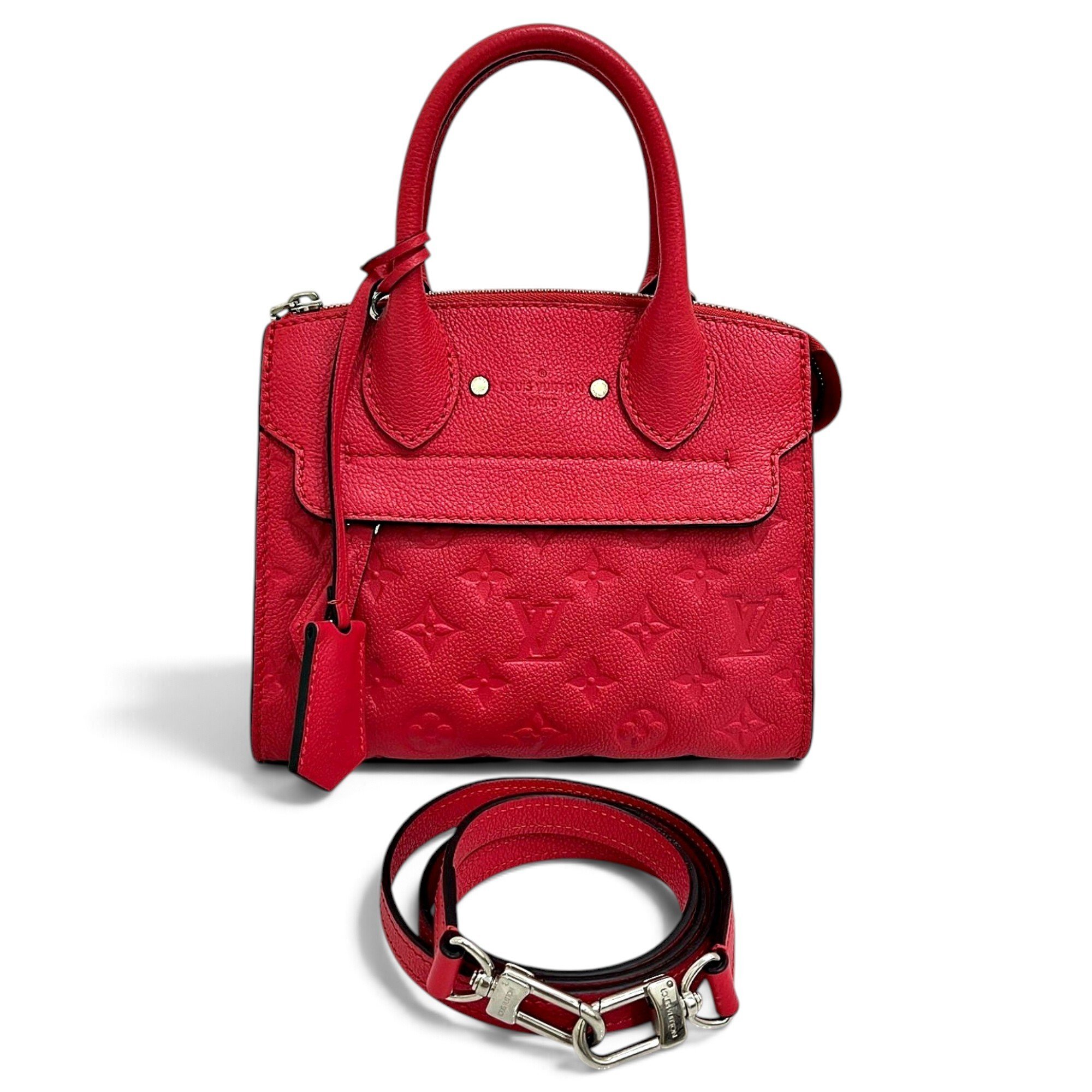 Louis Vuitton Pont Neuf leather handbag