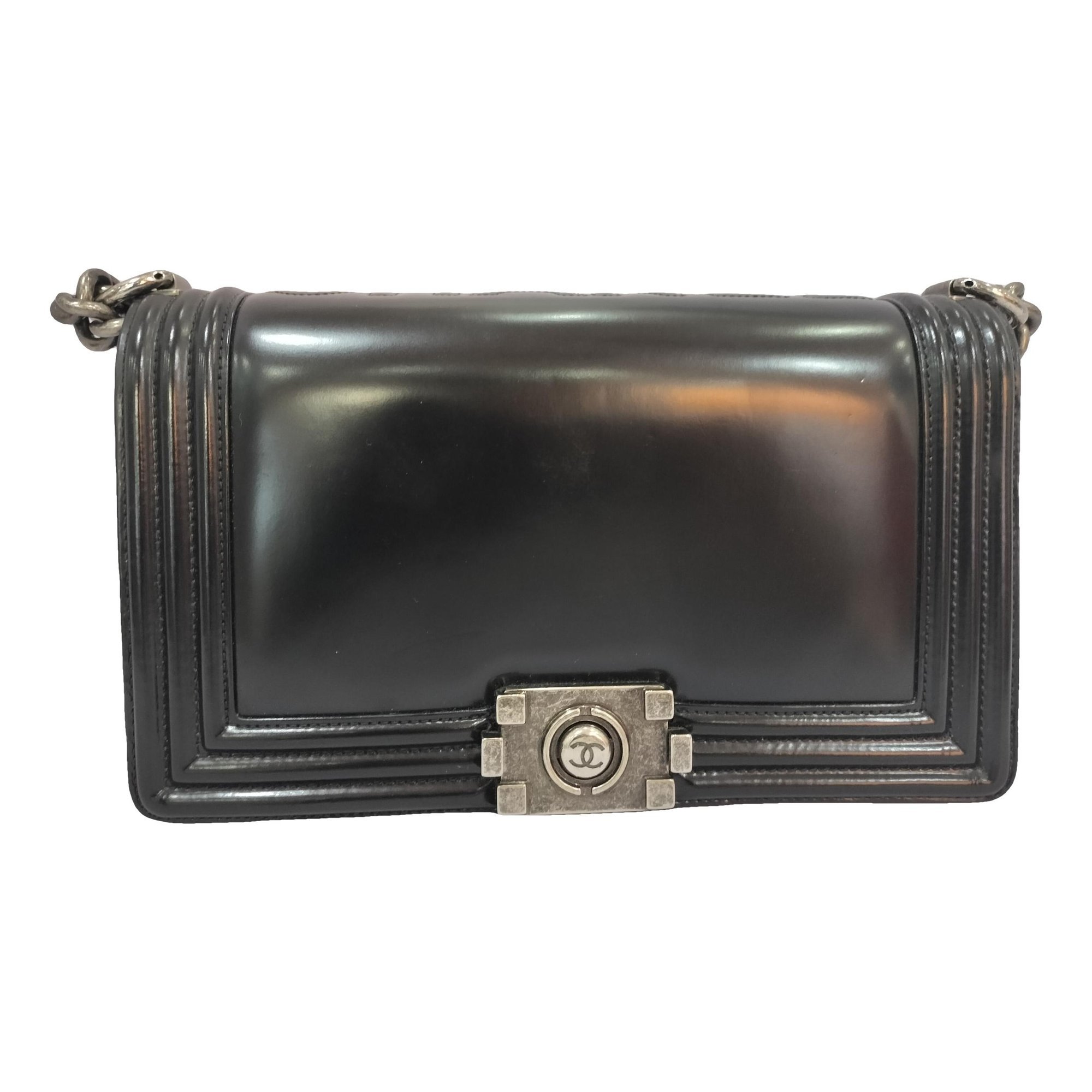 Boy leather crossbody bag