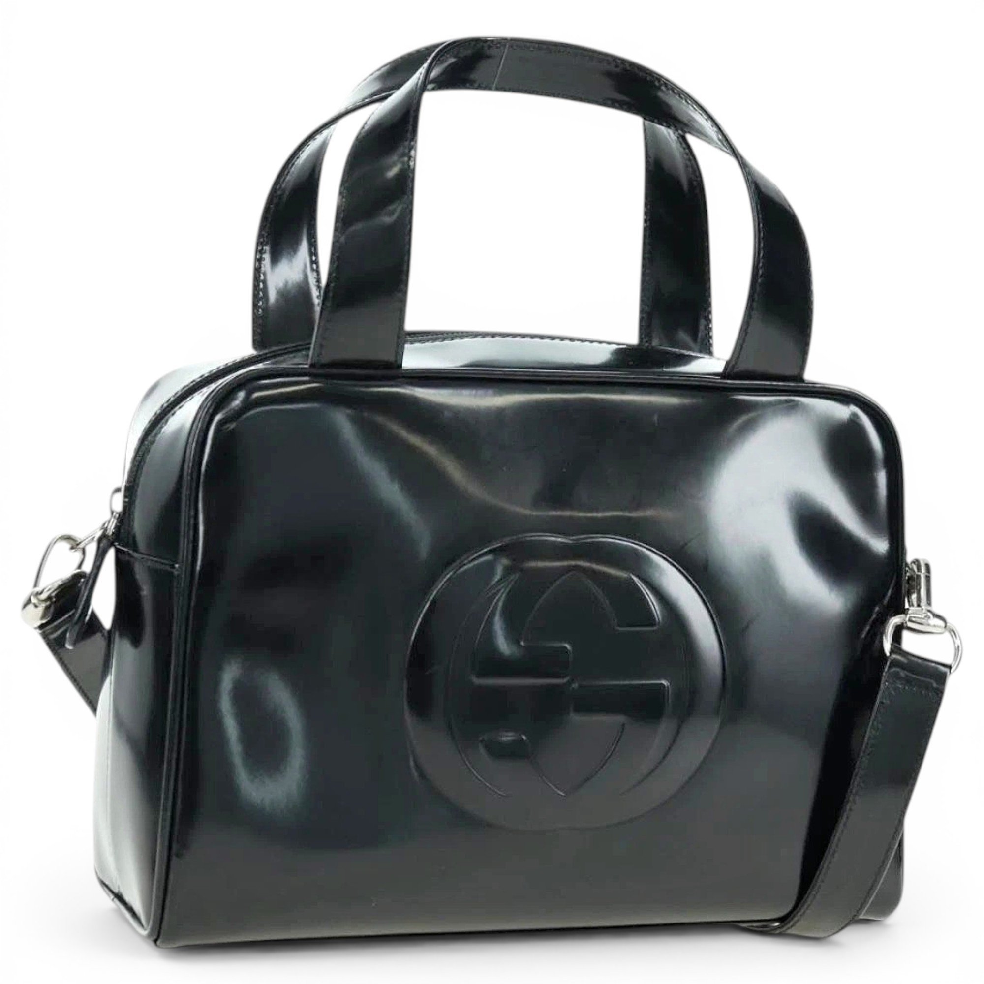 Leather handbag