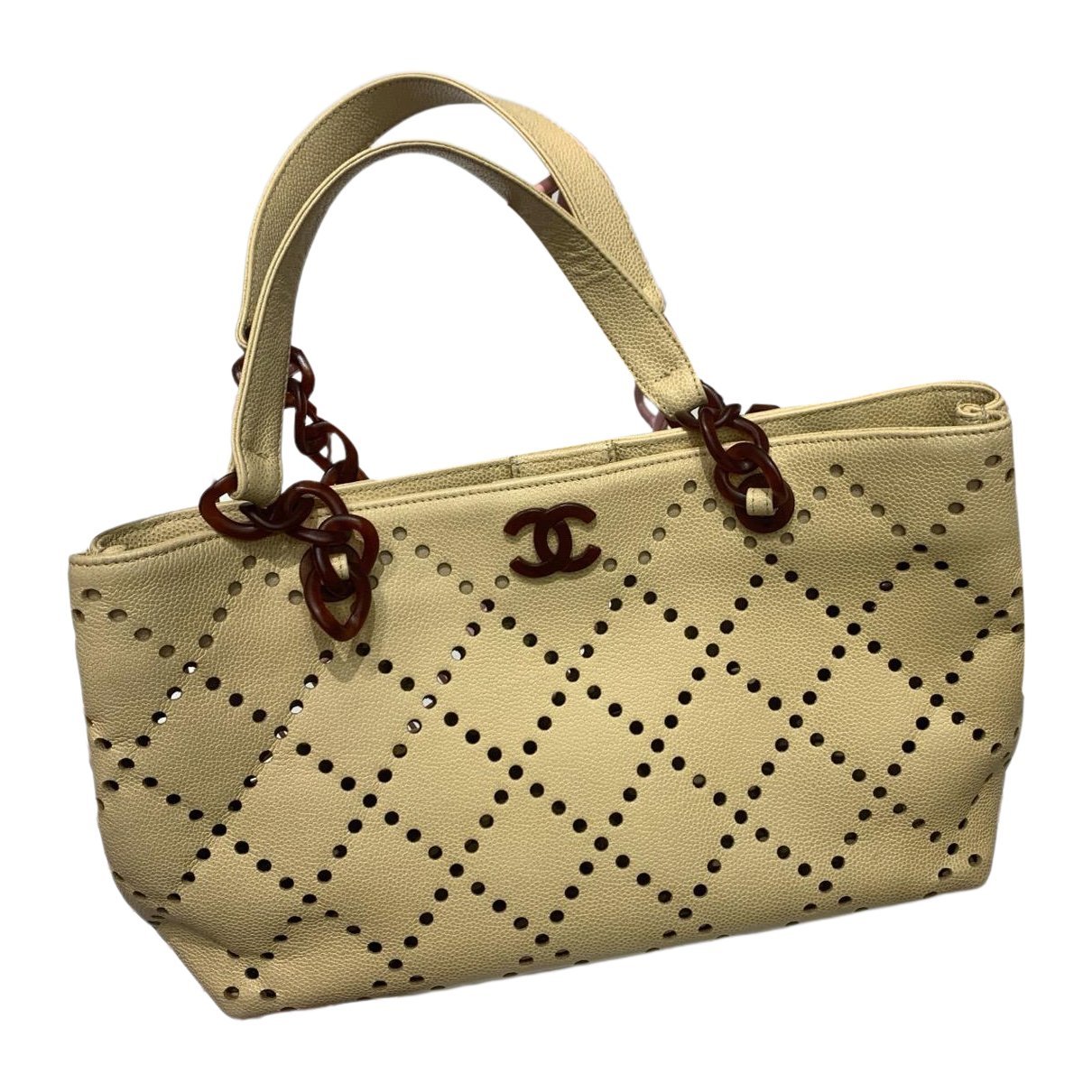 Leather handbag