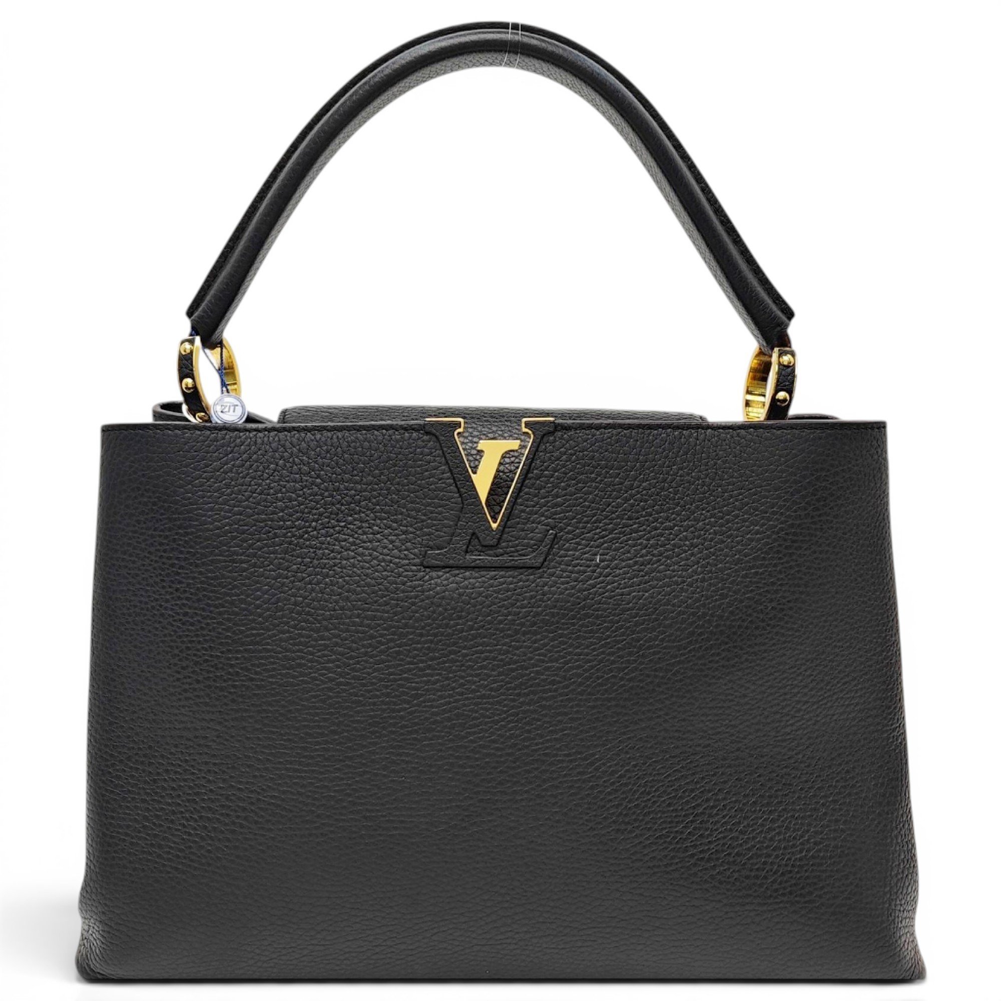 Capucines leather handbag