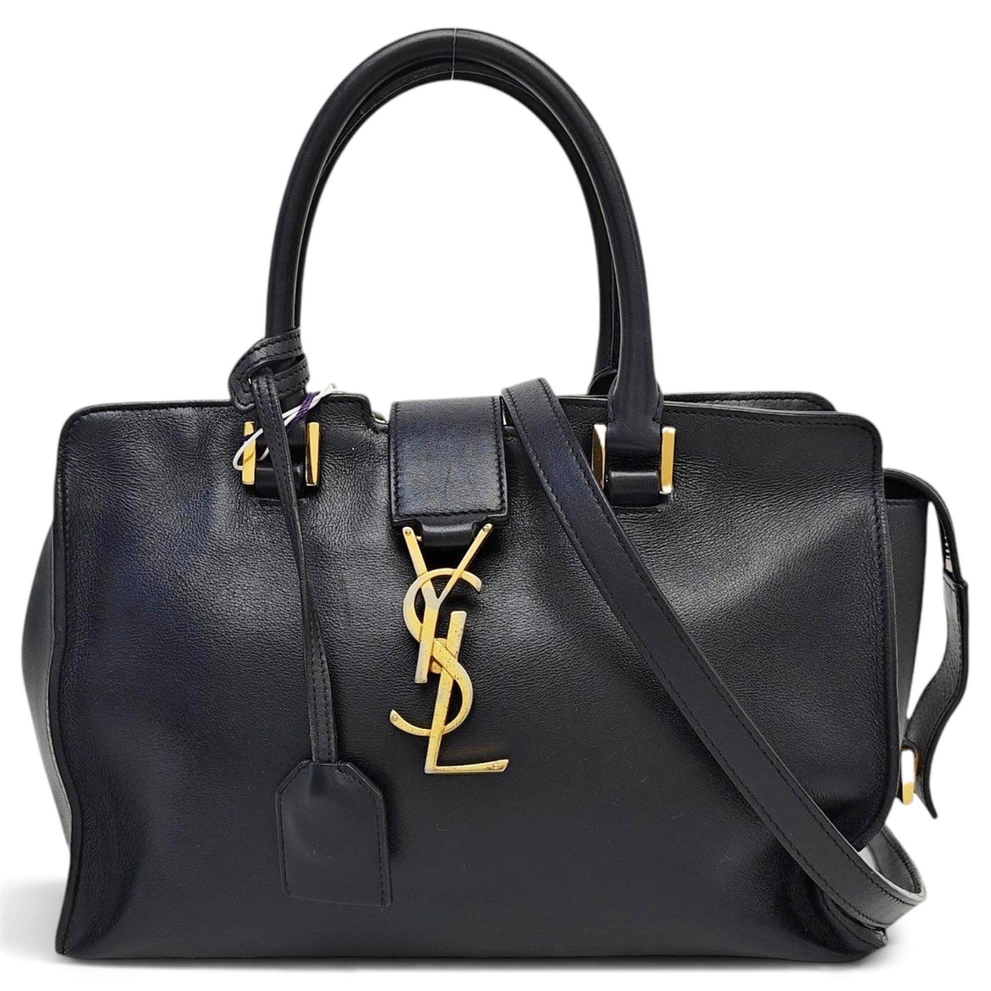 Monogram Cabas leather handbag