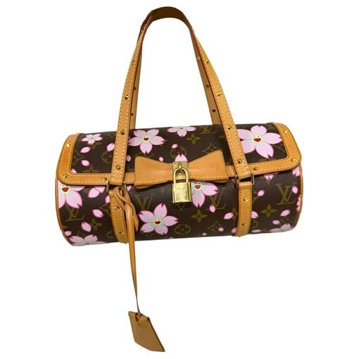 Papillon leather handbag