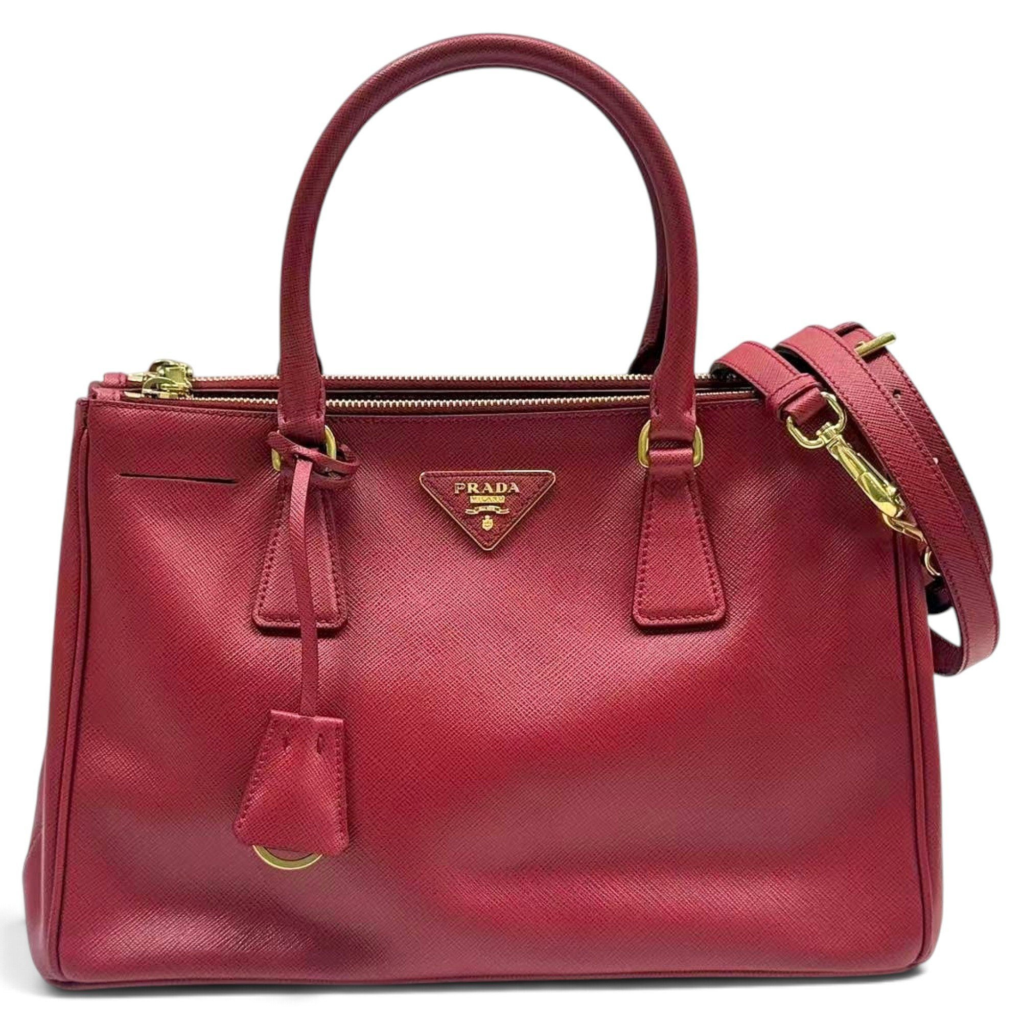 Galleria leather handbag