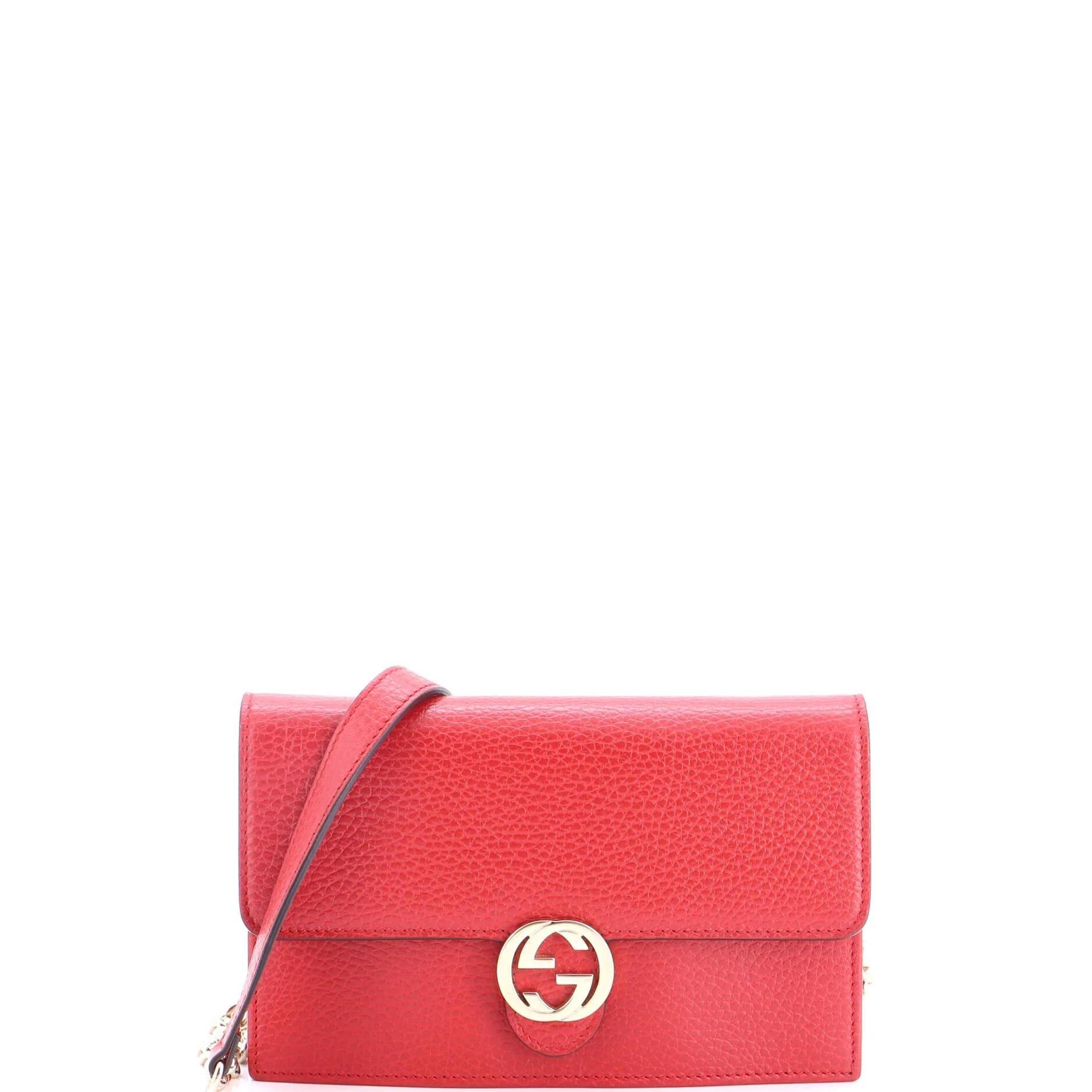 Leather crossbody bag