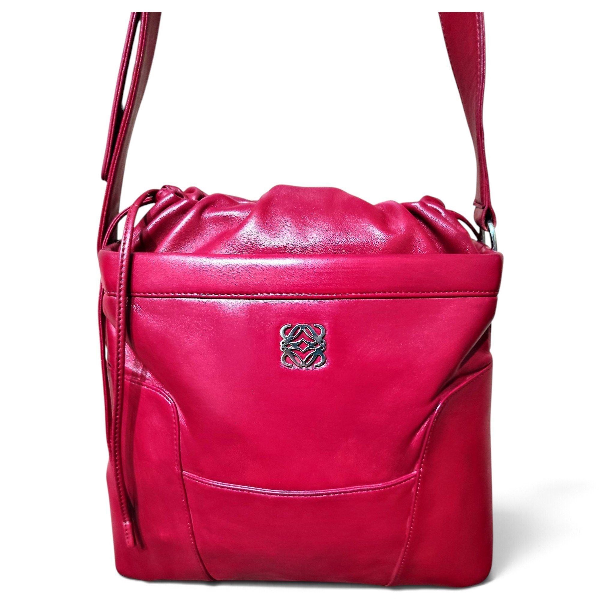 Leather handbag