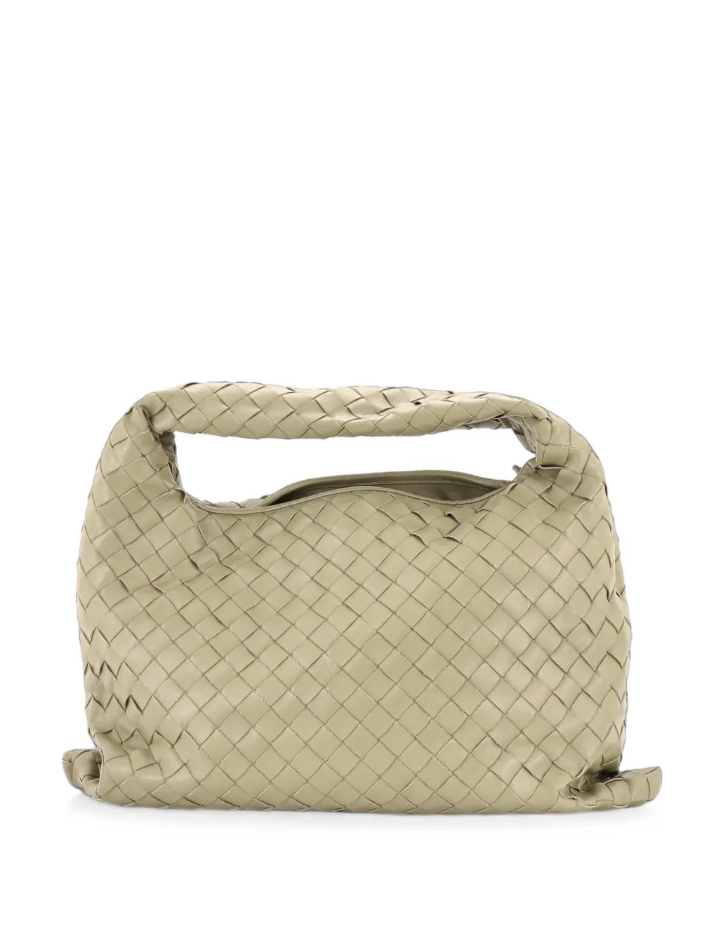 Hop Intrecciato Leather Small hobo bag