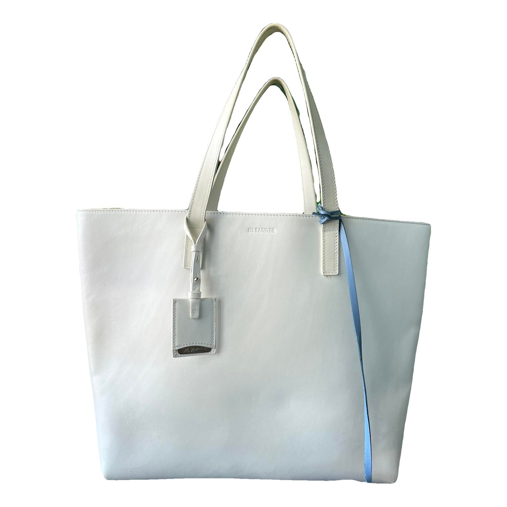 Jil Sander Leather tote