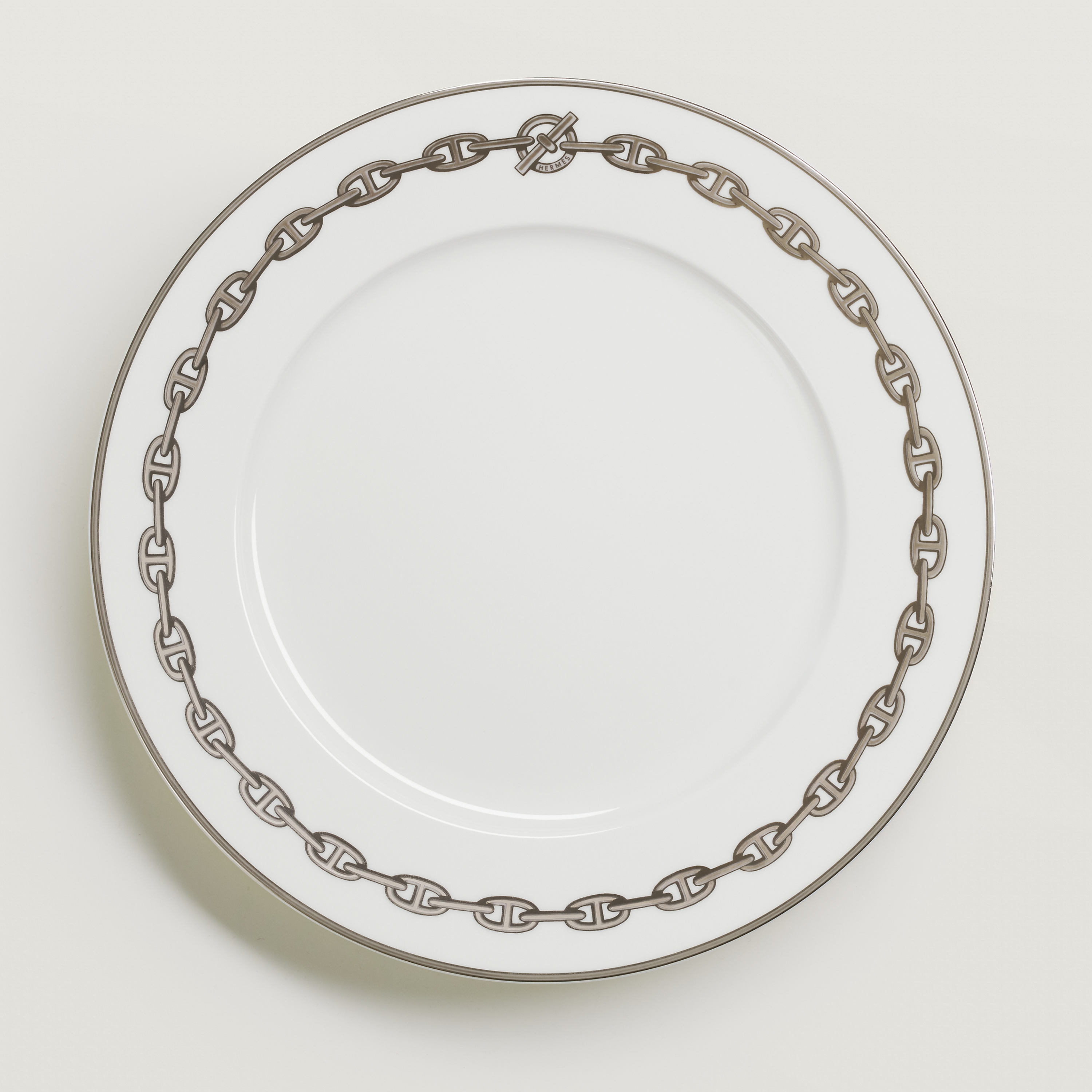 Chaine d'Ancre platinum presentation plate