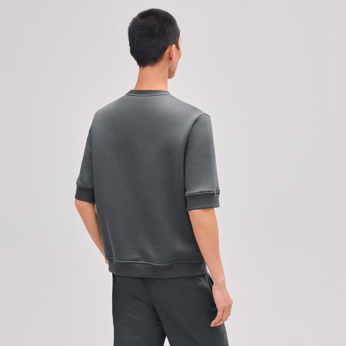 Orage "H Puzzle" T-shirt With Leather Detail