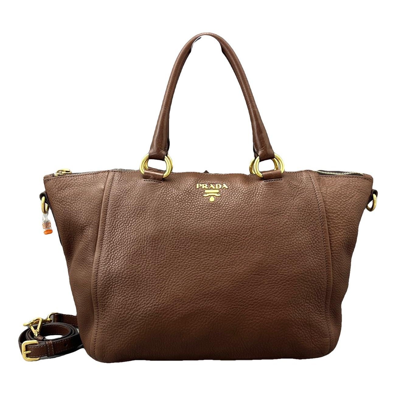 Leather tote