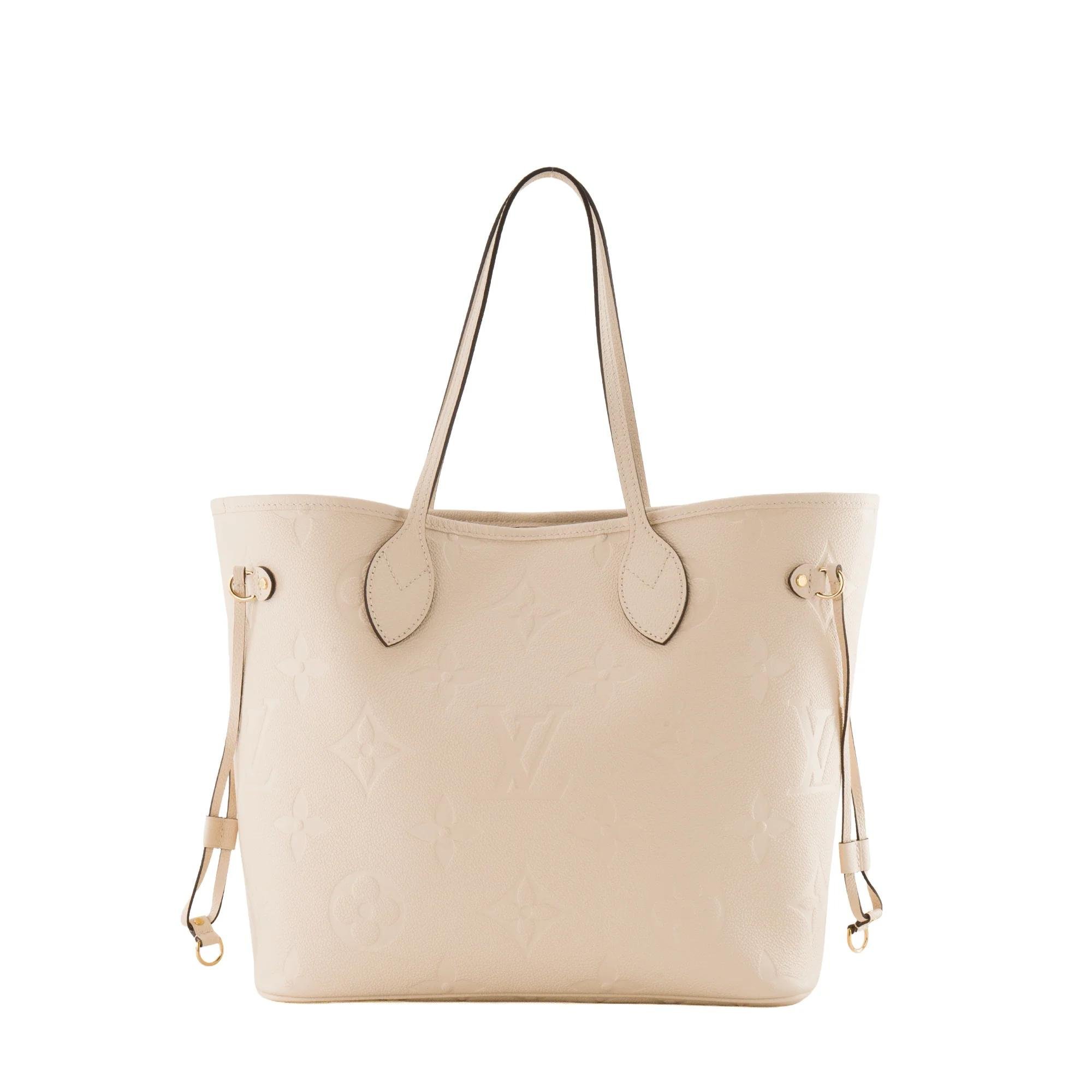Neverfull leather tote