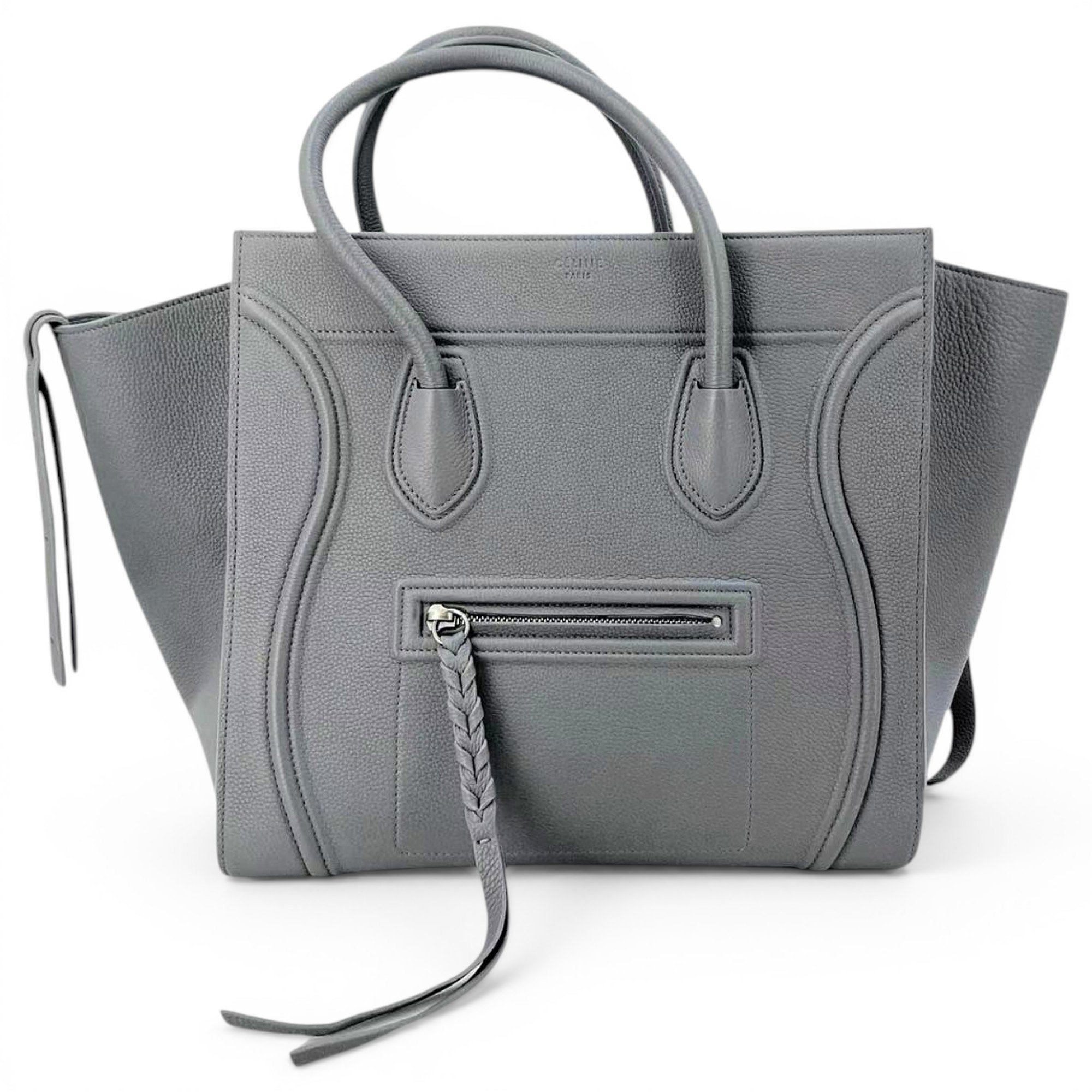 Luggage leather handbag