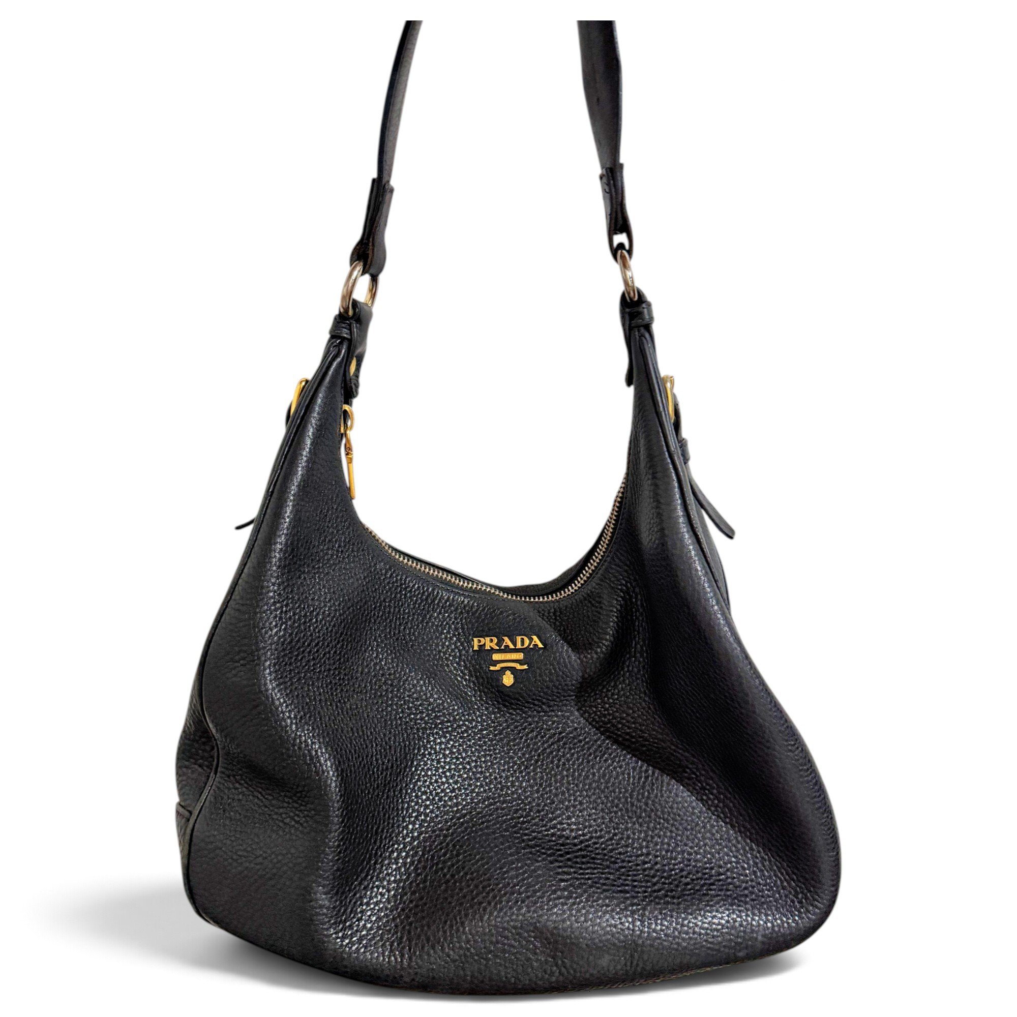 Arqué leather handbag