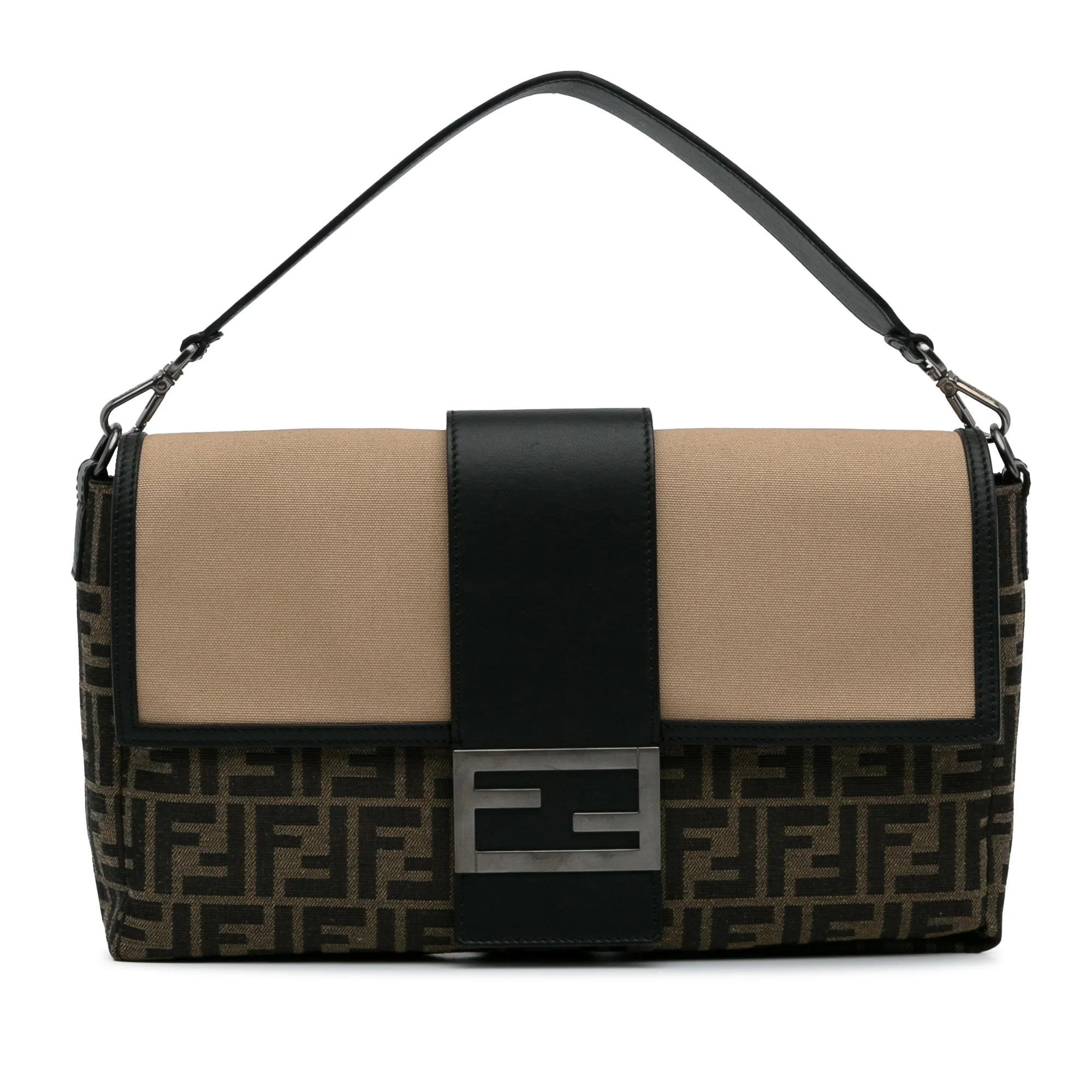 Fendi Baguette leather satchel