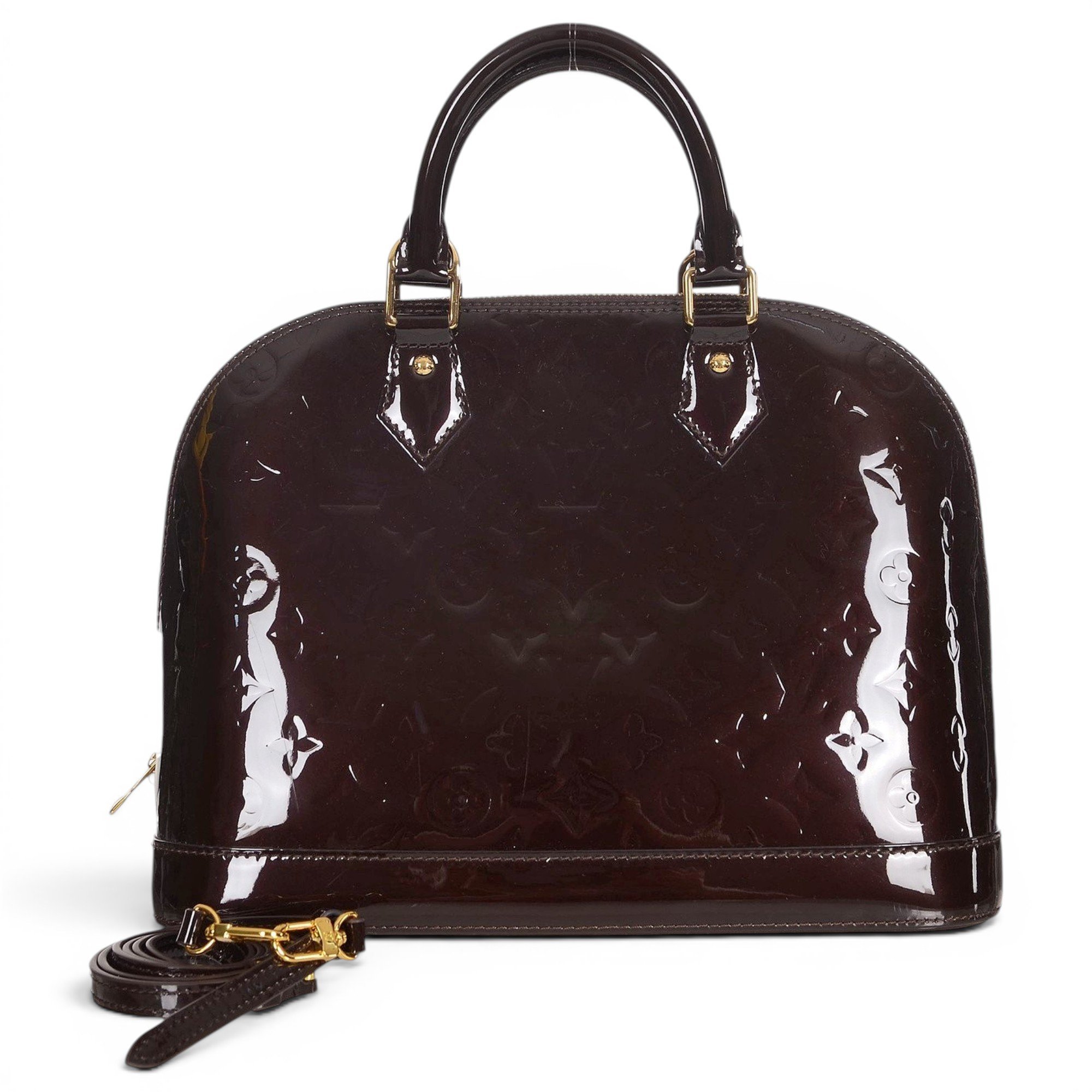 Alma leather handbag