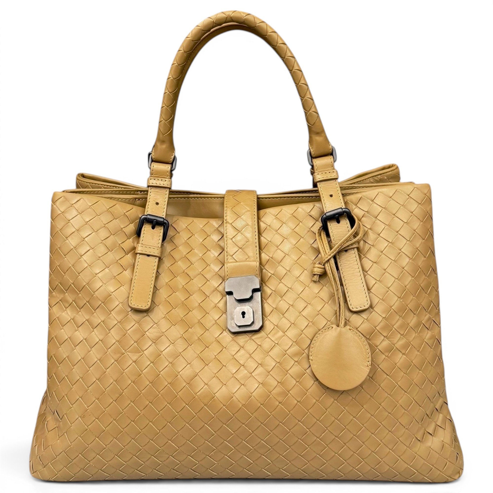 Roma leather tote