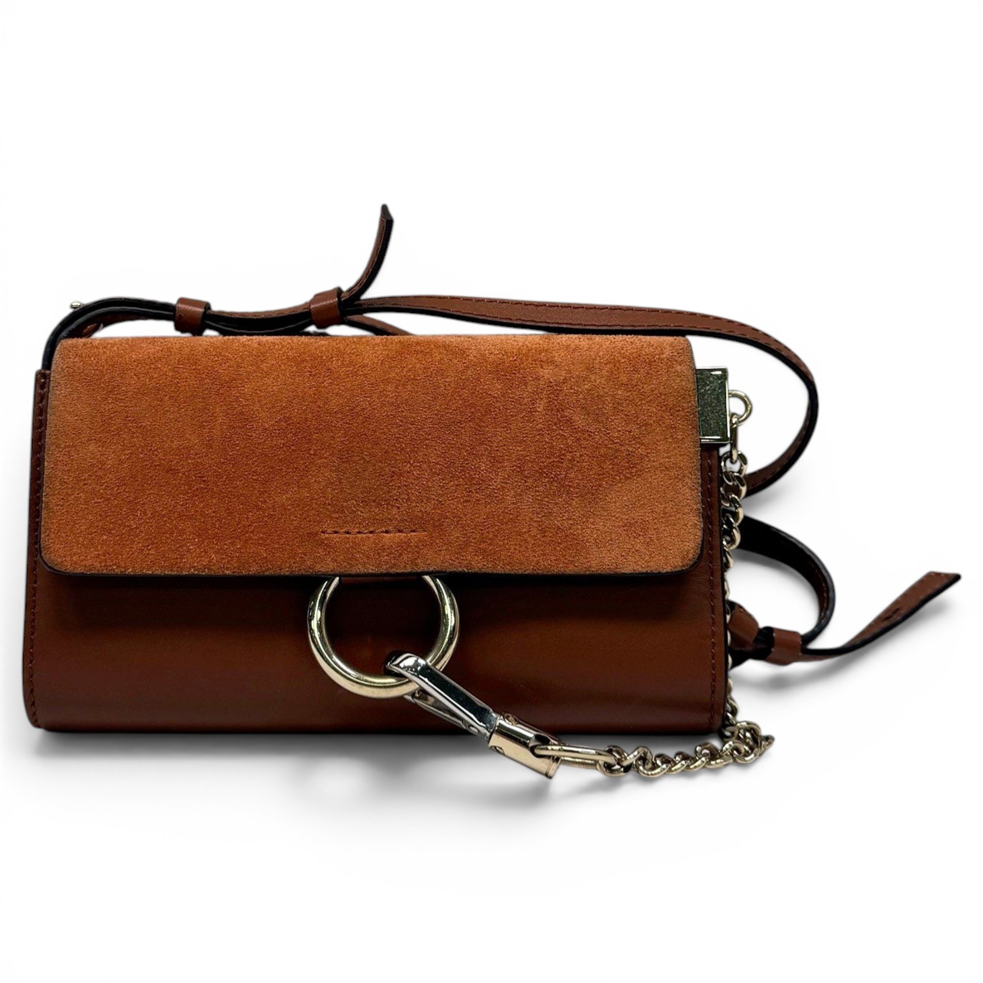 Faye leather handbag