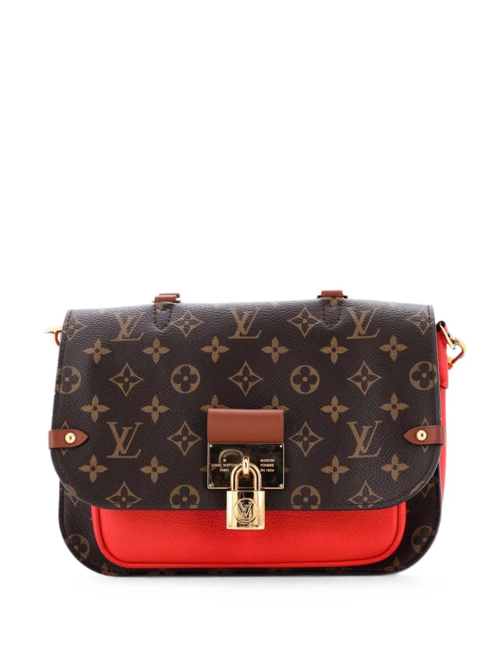 Vaugirard Handbag Monogram Canvas with Leather satchel