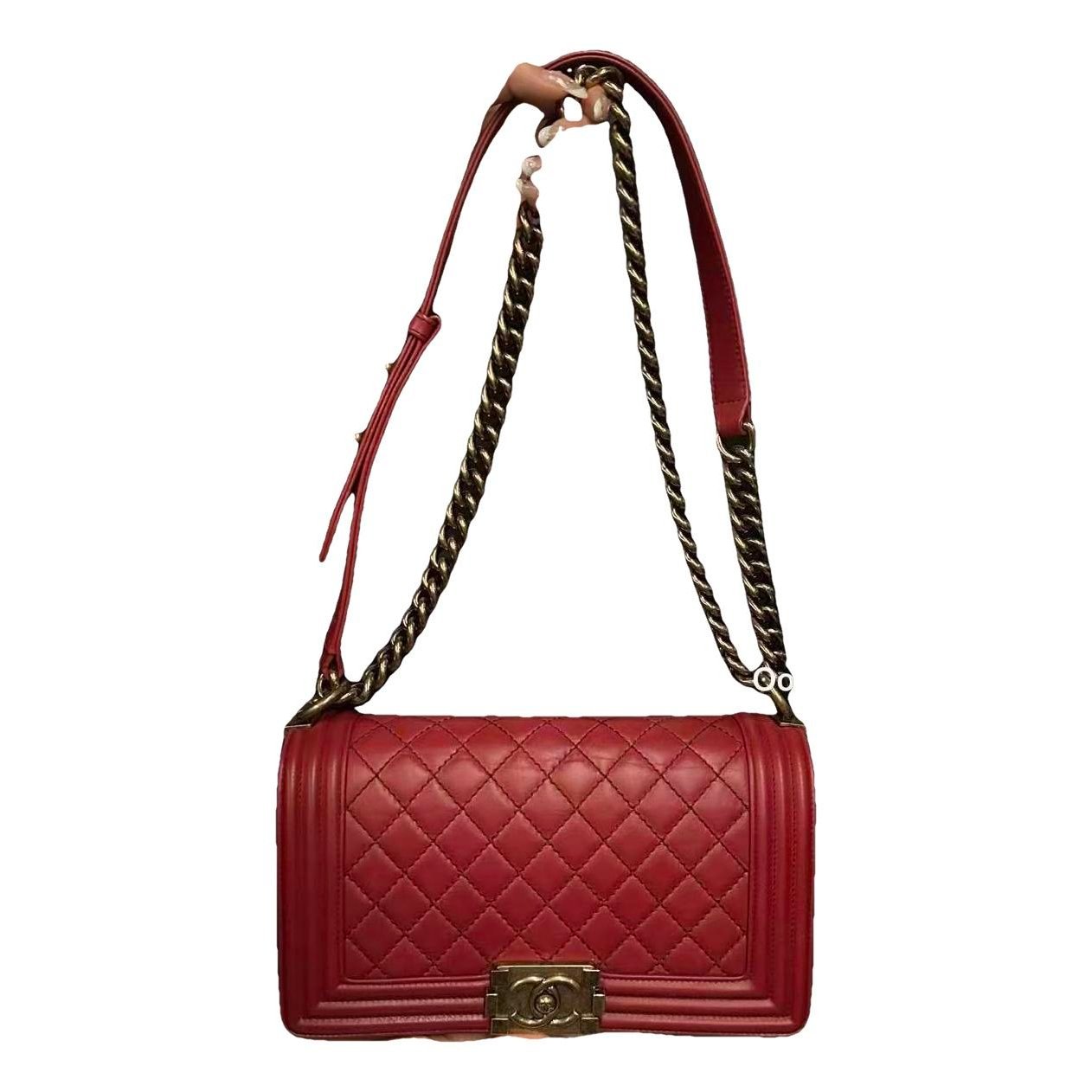 Leather handbag
