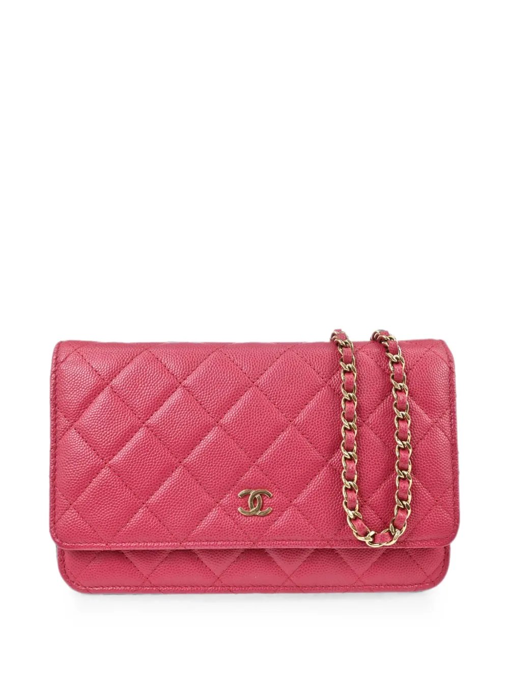 2000s Classic Wallet on Chain clutch bag