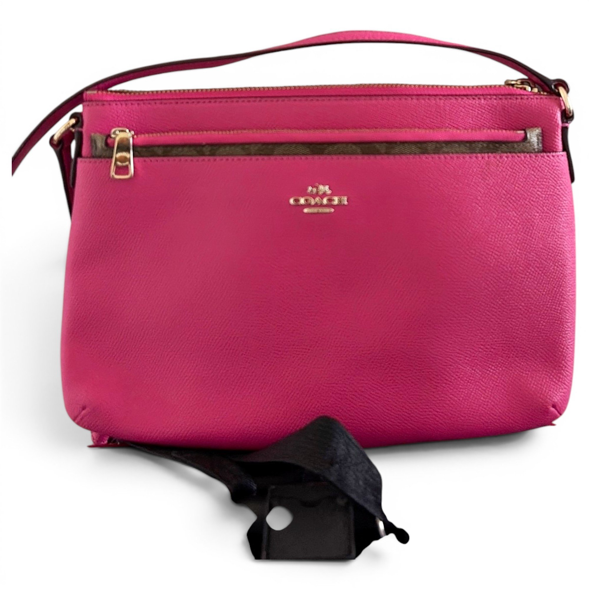 Smooth Crossbody leather crossbody bag