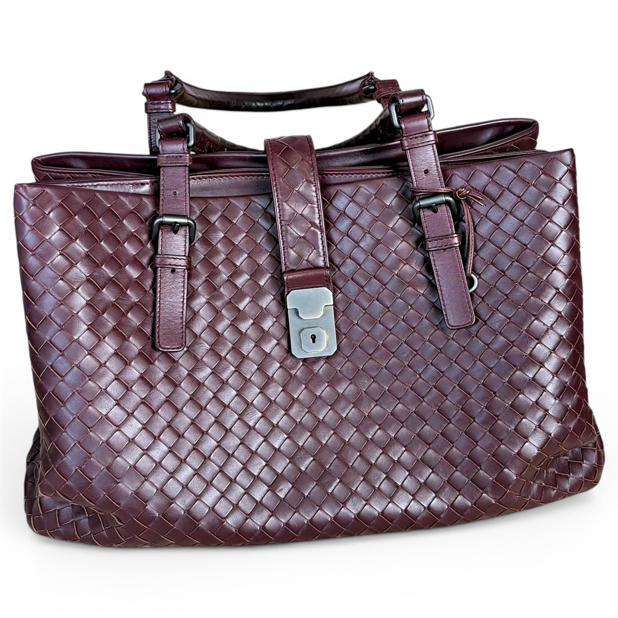Roma leather handbag