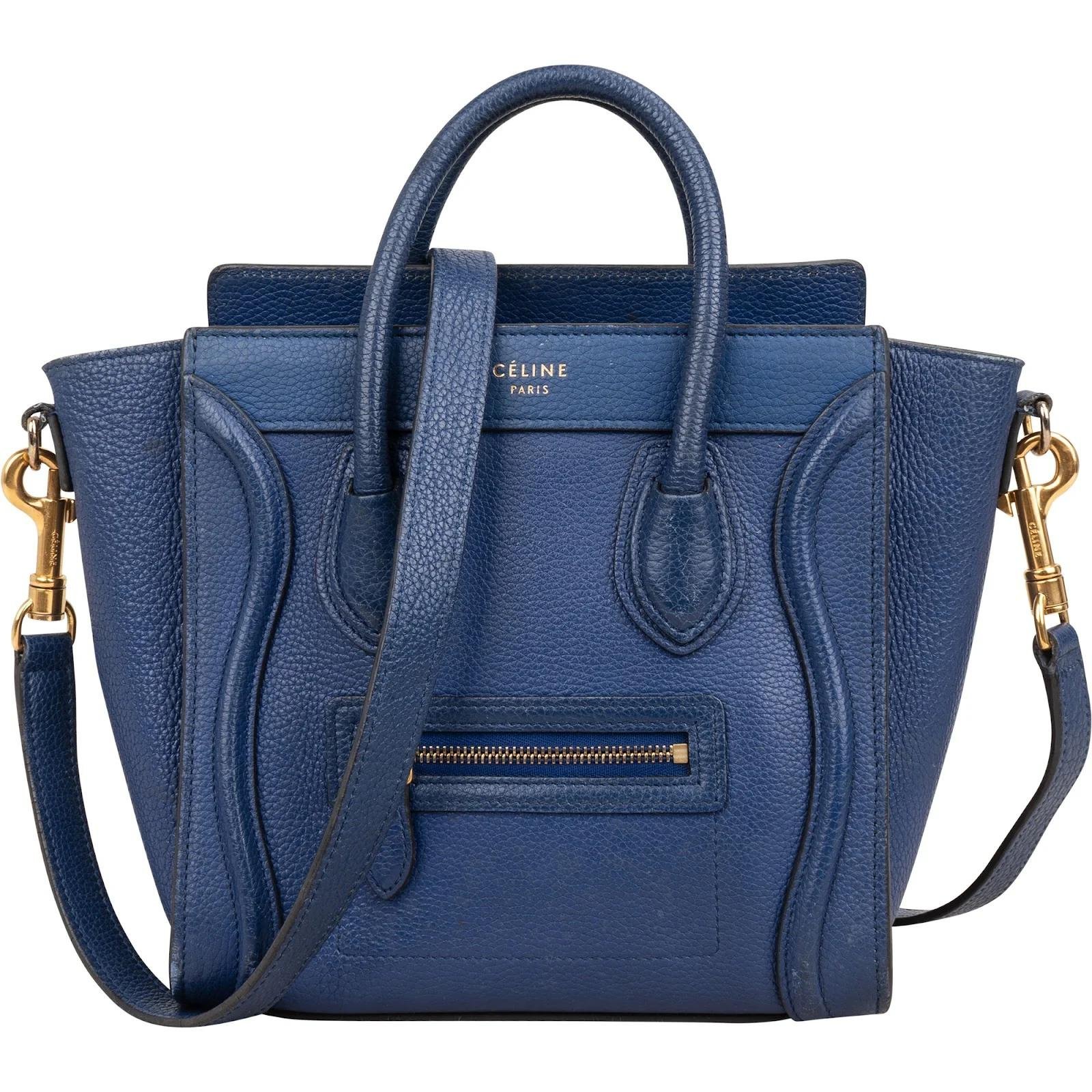 Luggage leather handbag