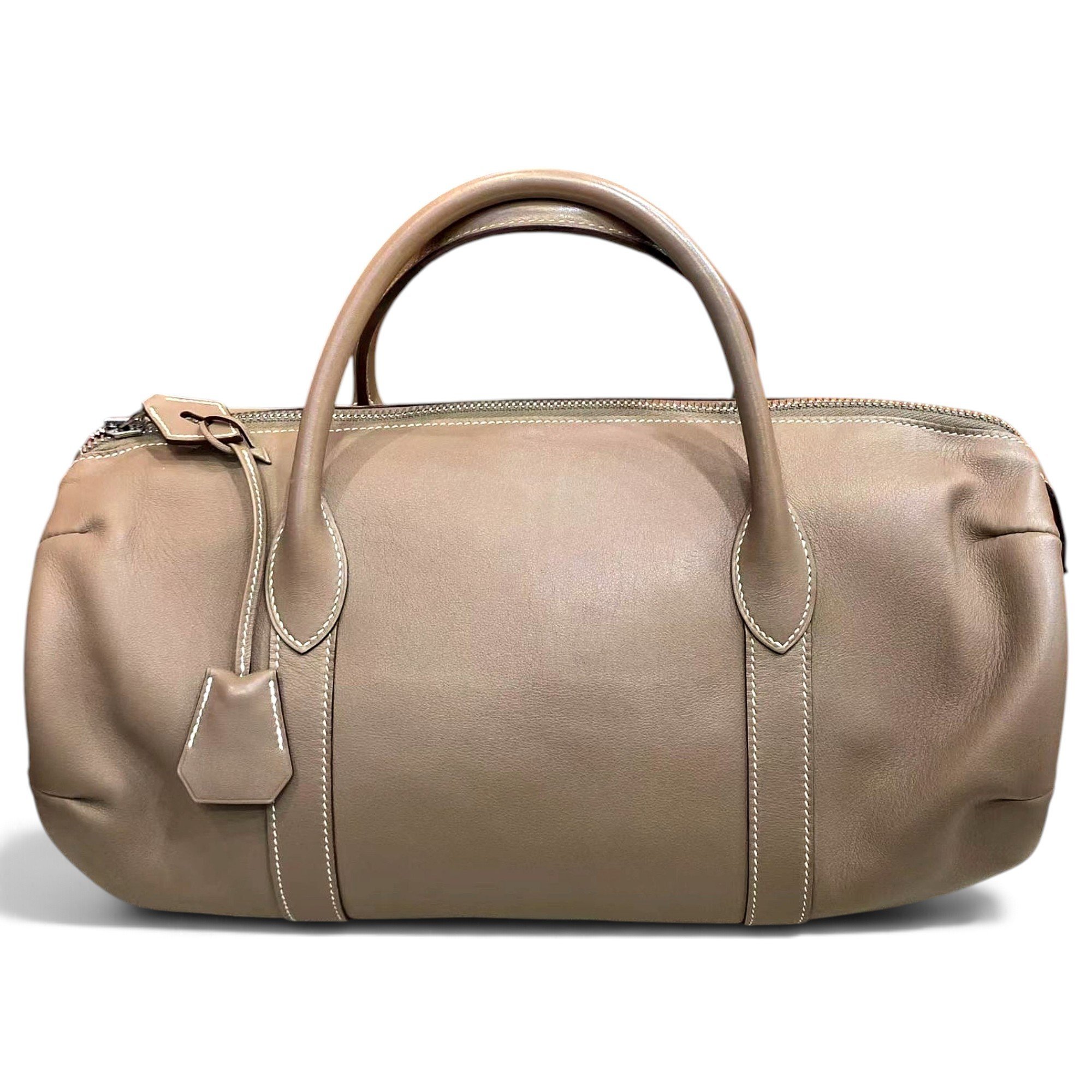 Reporter leather handbag