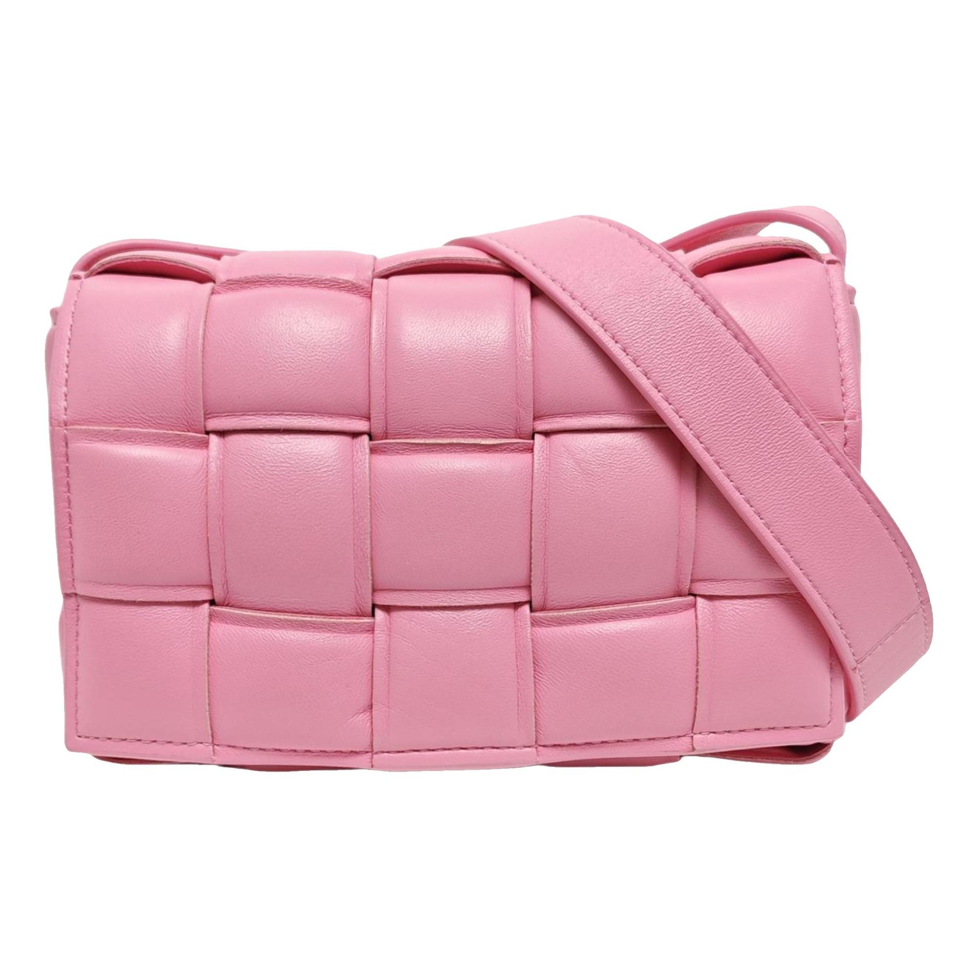 Cassette Padded leather handbag