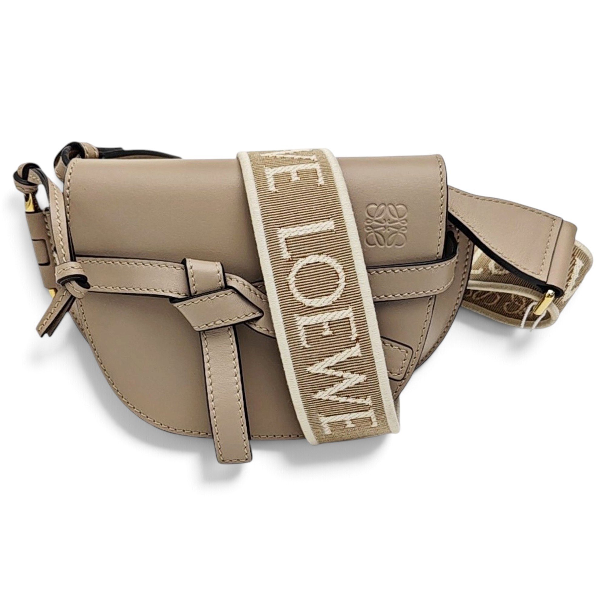 Gate leather handbag