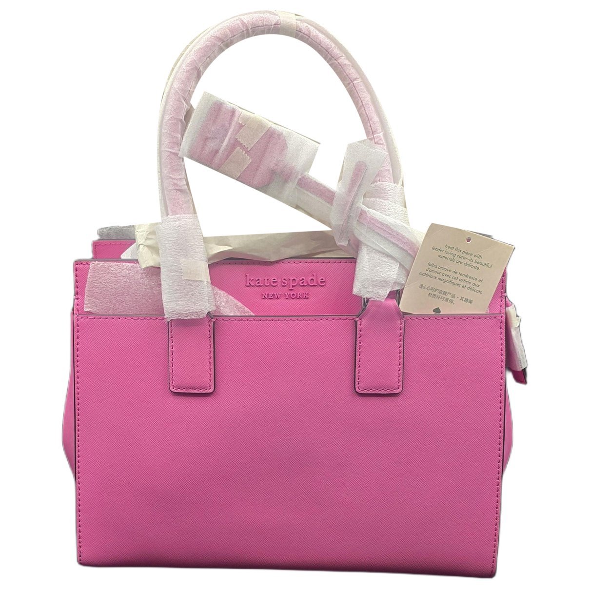 Leather satchel