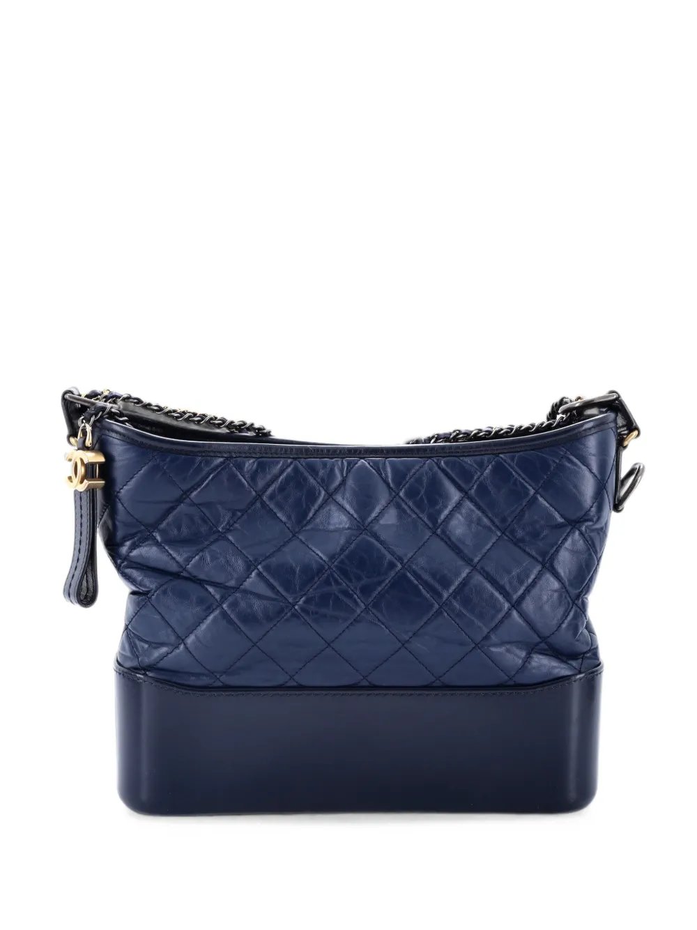 Gabrielle Quilted Aged Calfskin Medium hobo bag