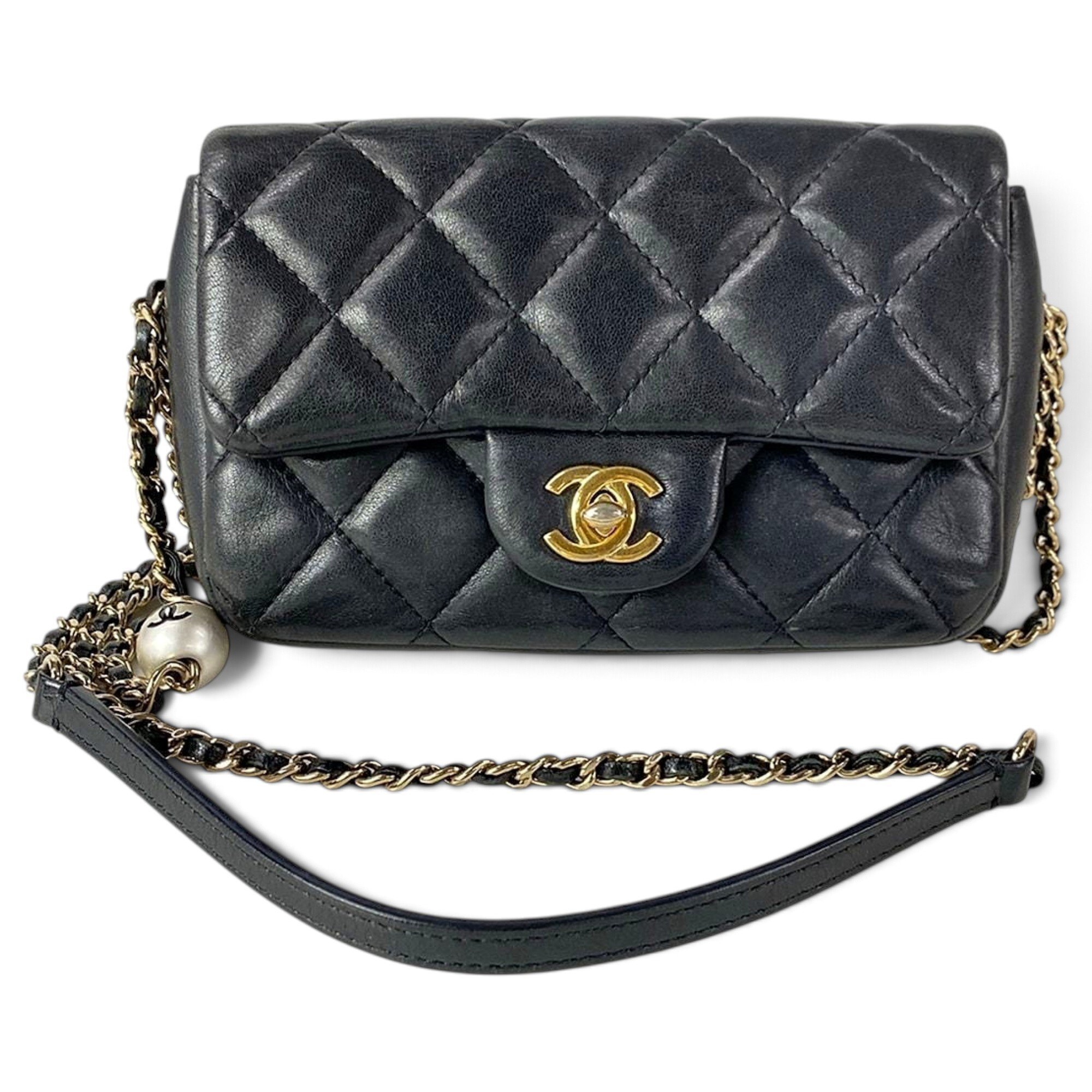 Pearl Bag leather handbag