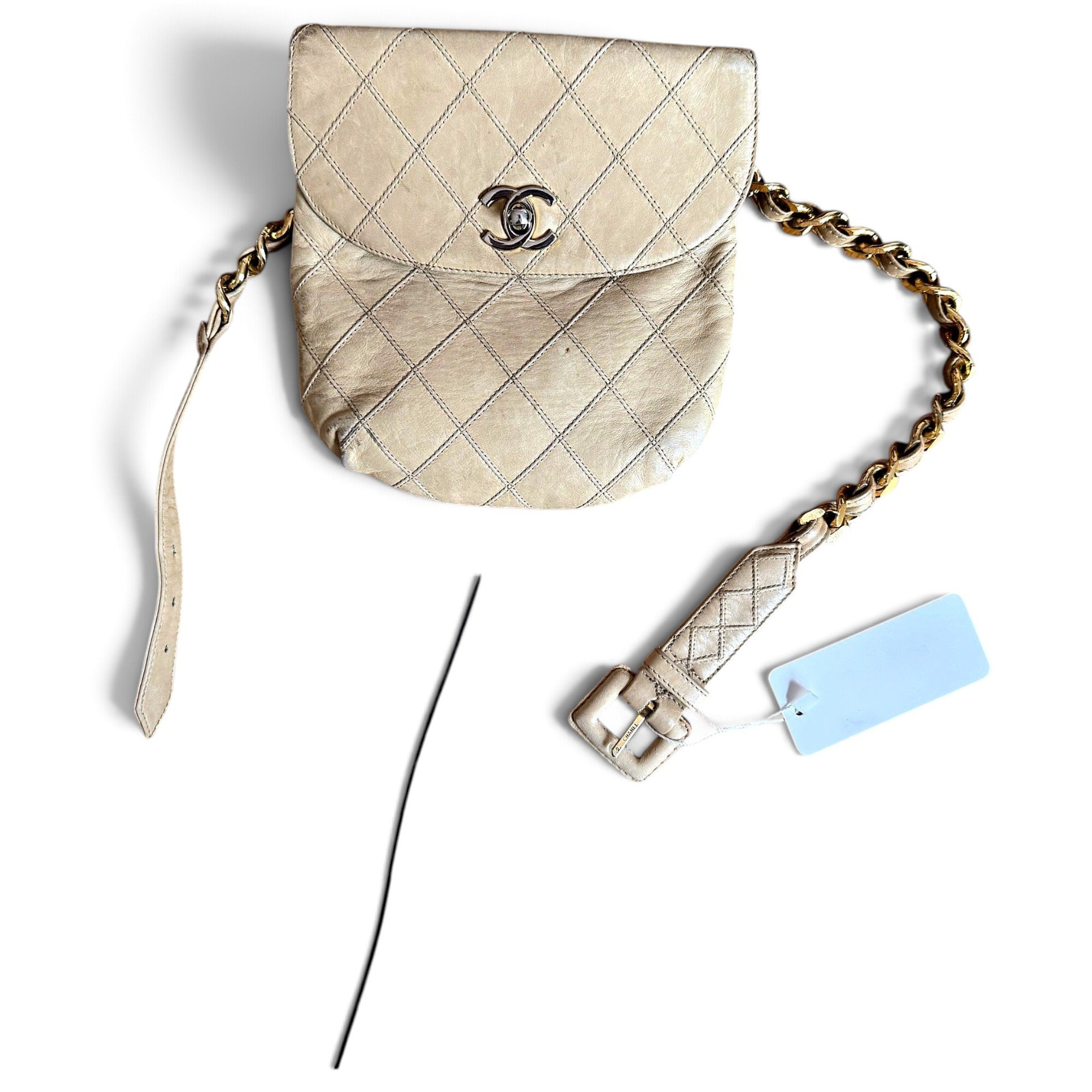 Leather handbag