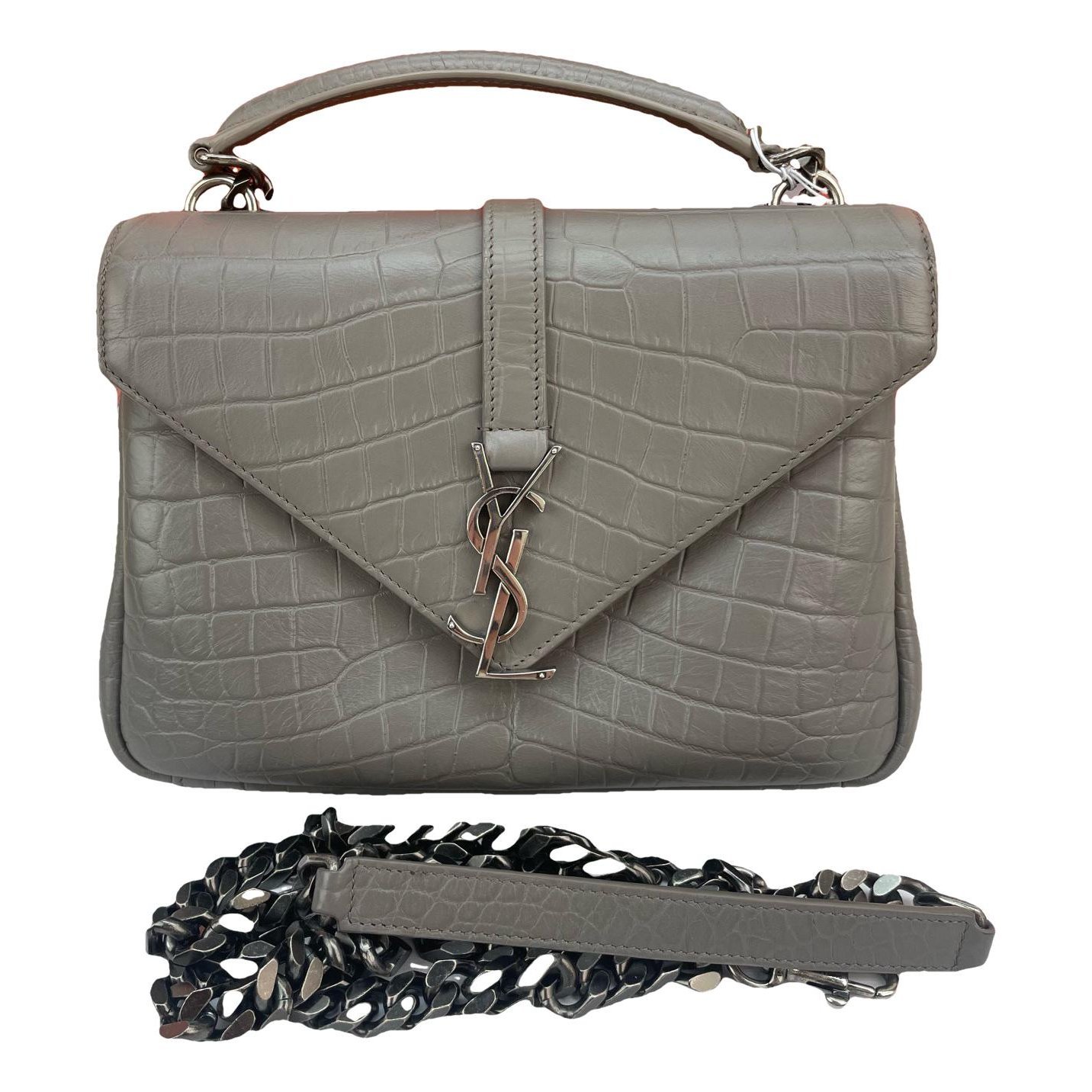 Collége monogramme leather handbag