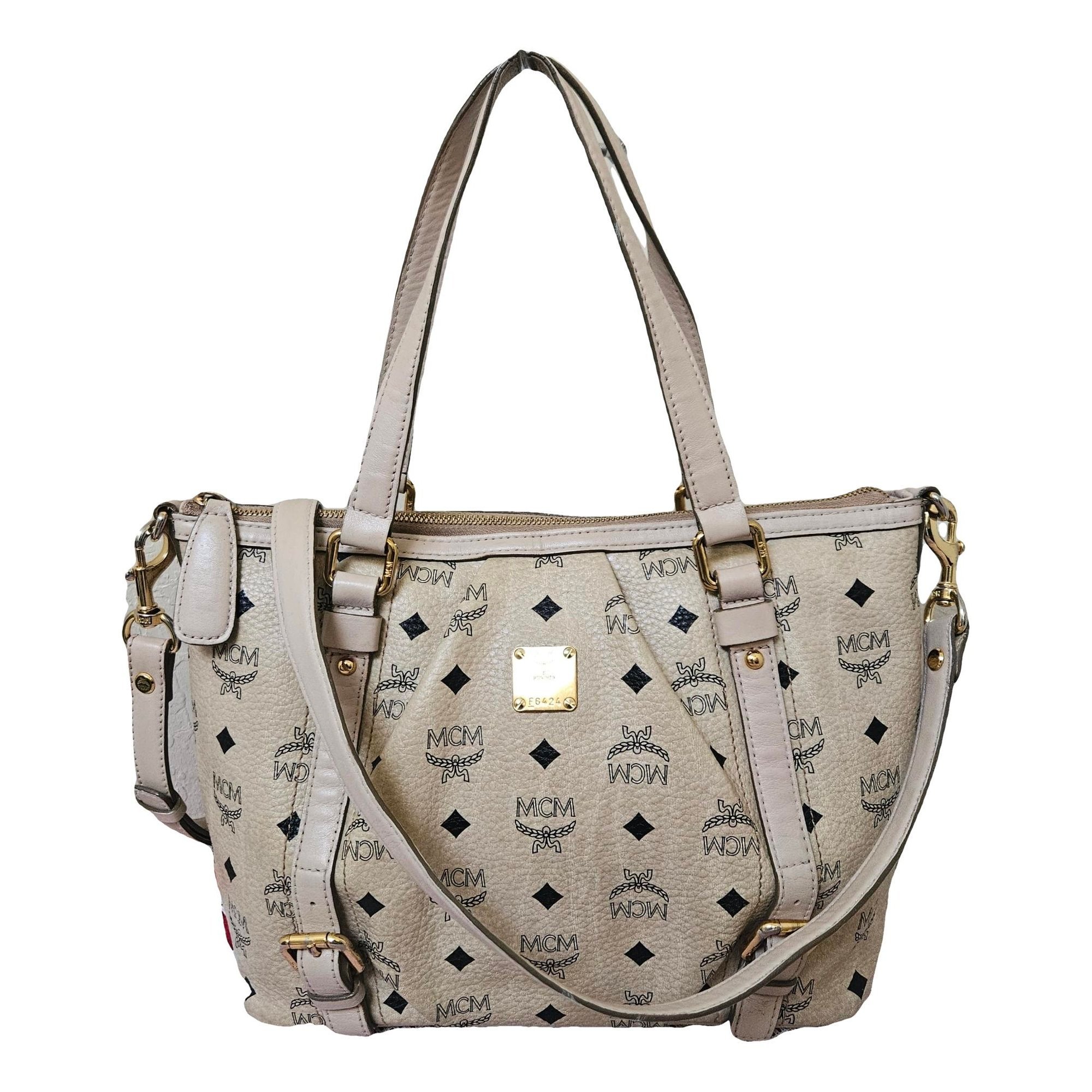 Leather tote
