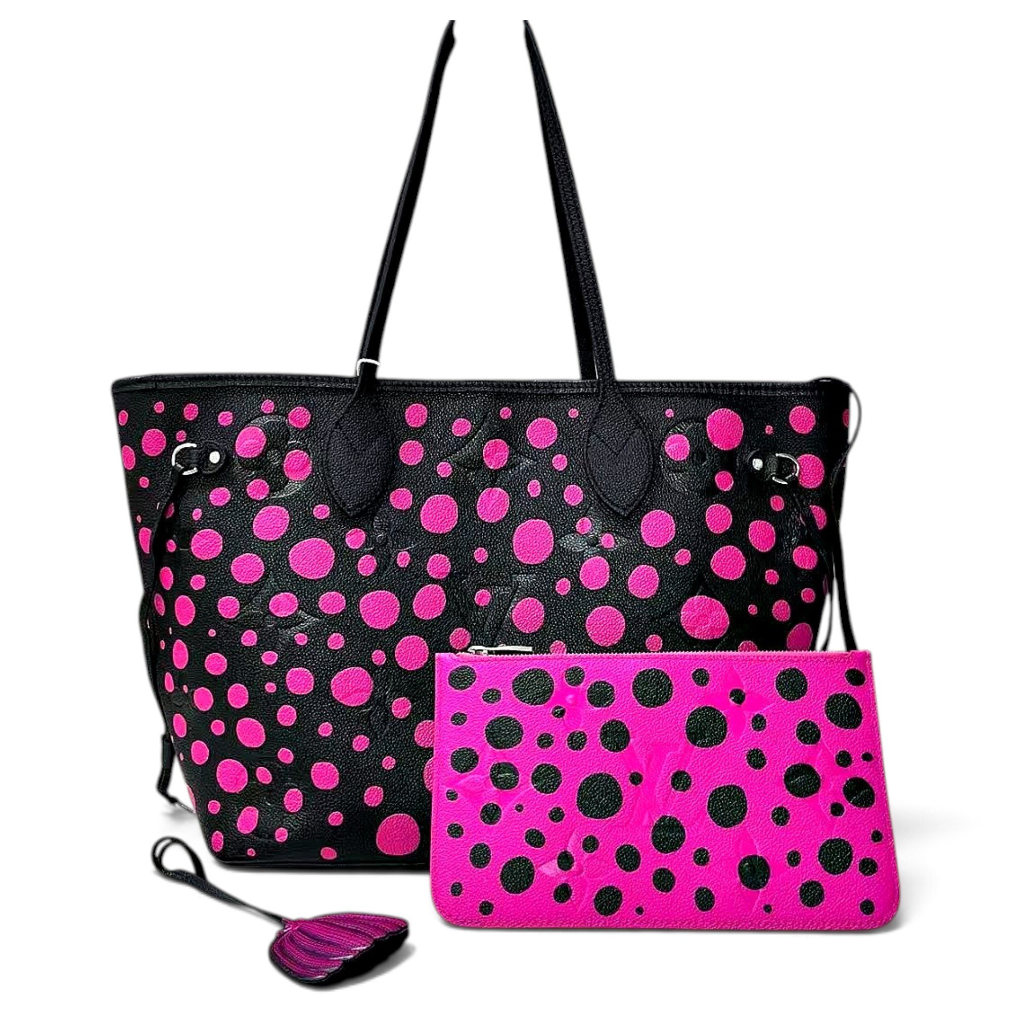 Louis Vuitton Neverfull leather handbag