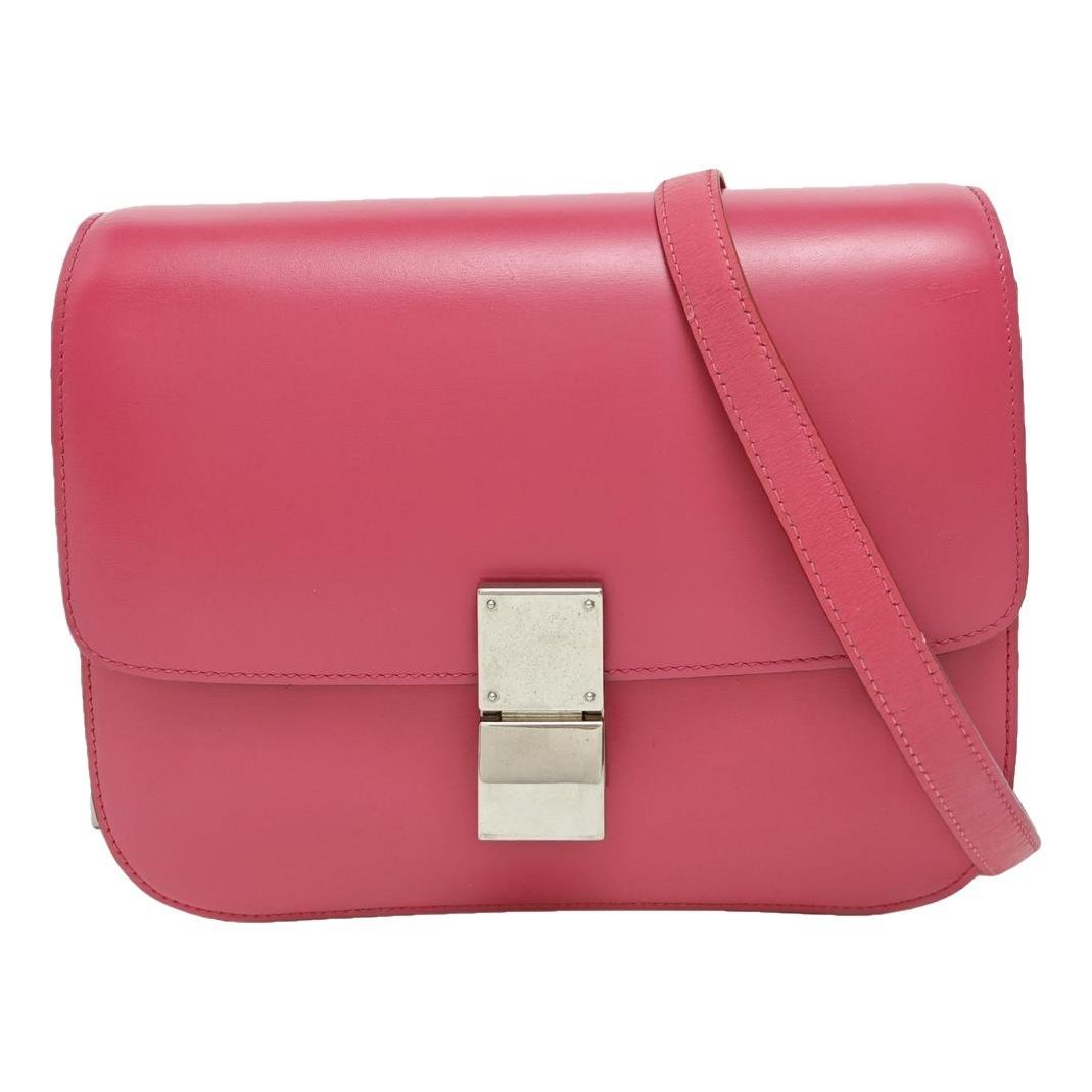 Classic leather handbag