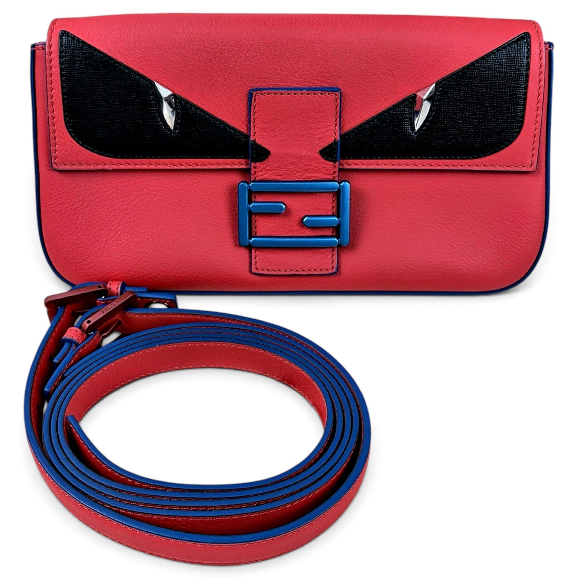 Baguette leather handbag