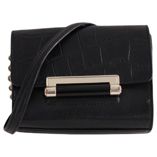 Leather mini bag