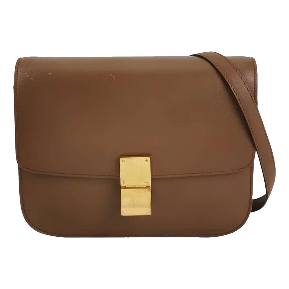 Classic leather handbag
