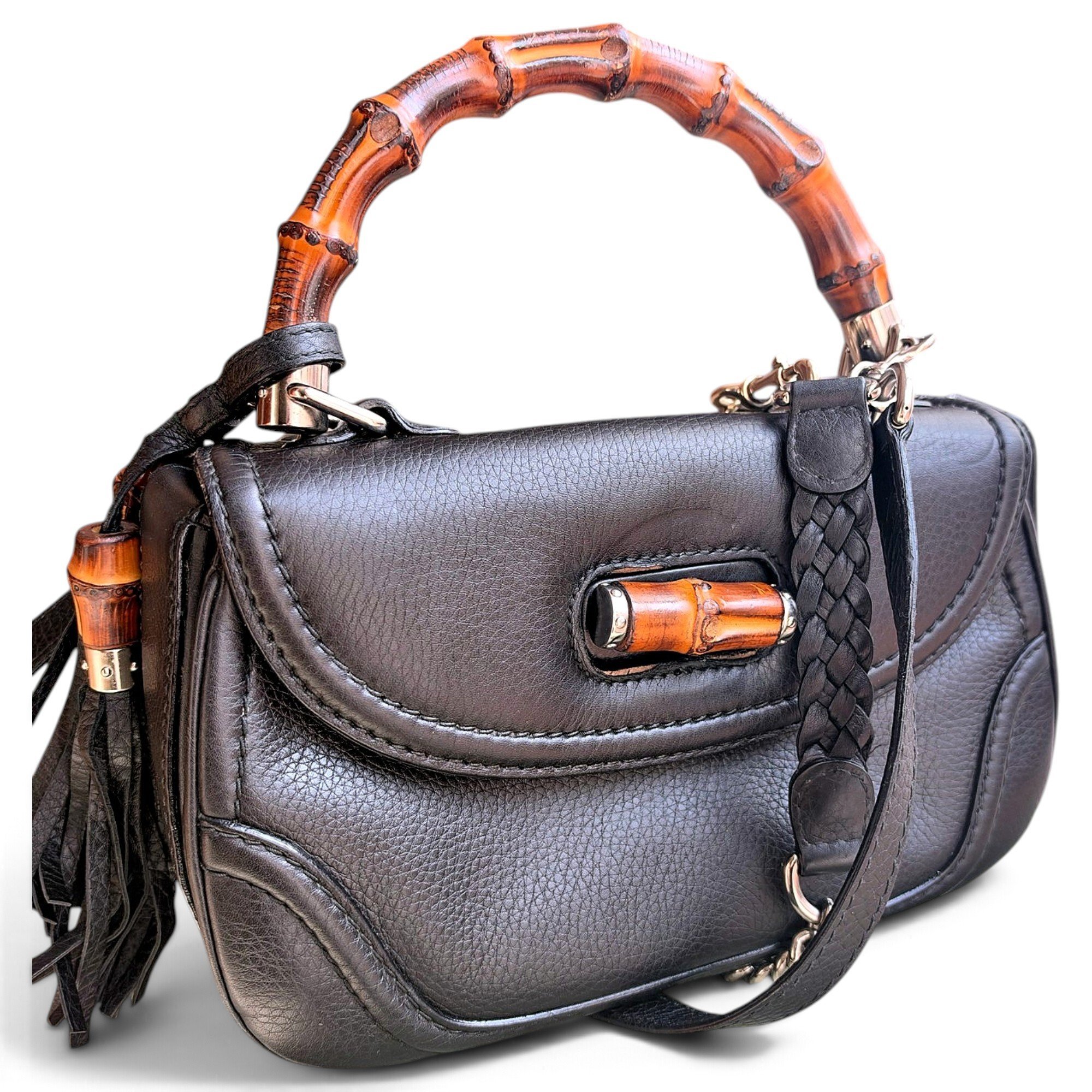 Bamboo Daily leather handbag