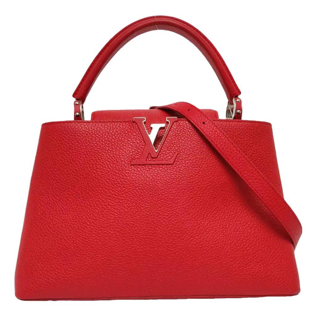 Capucines leather handbag