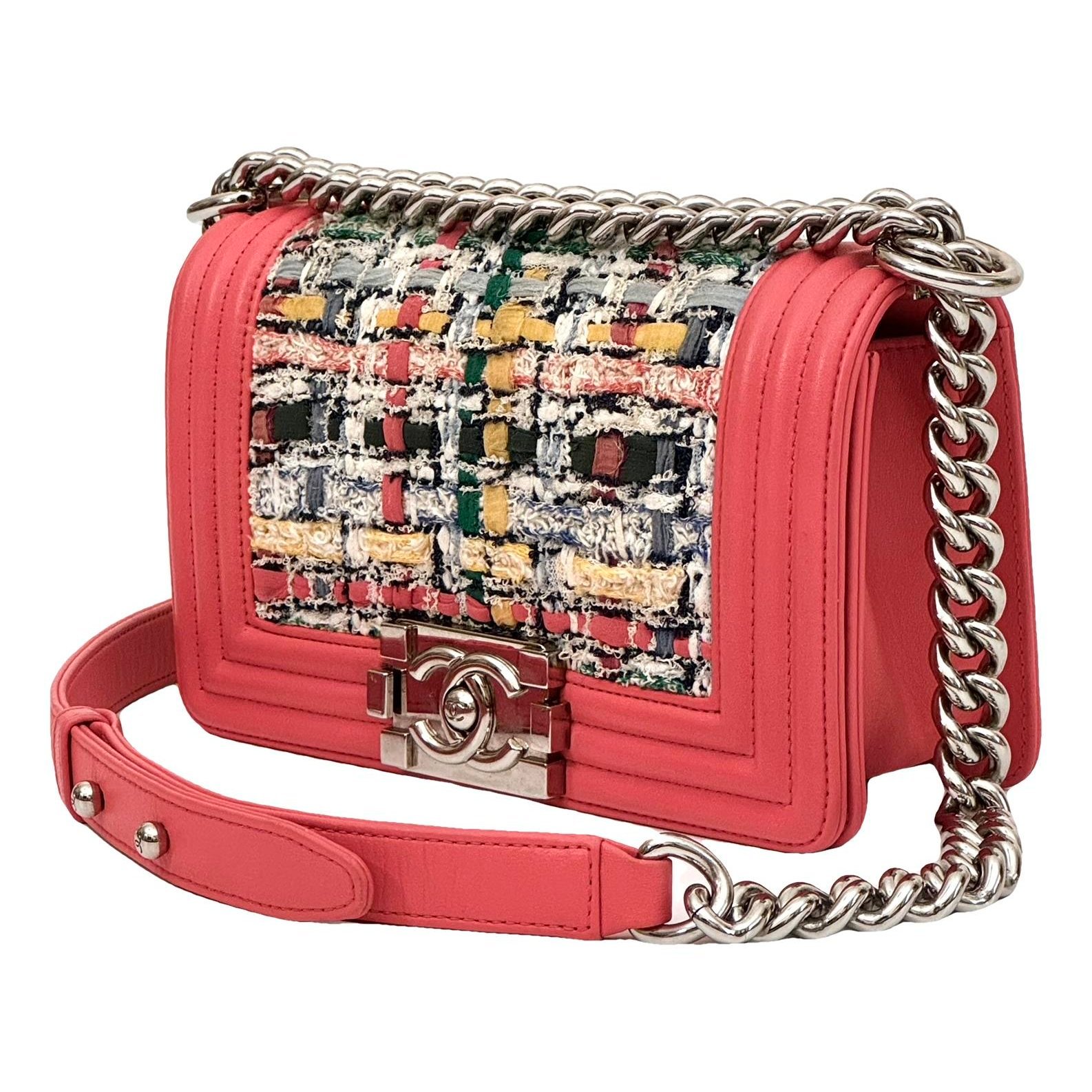 Boy leather crossbody bag