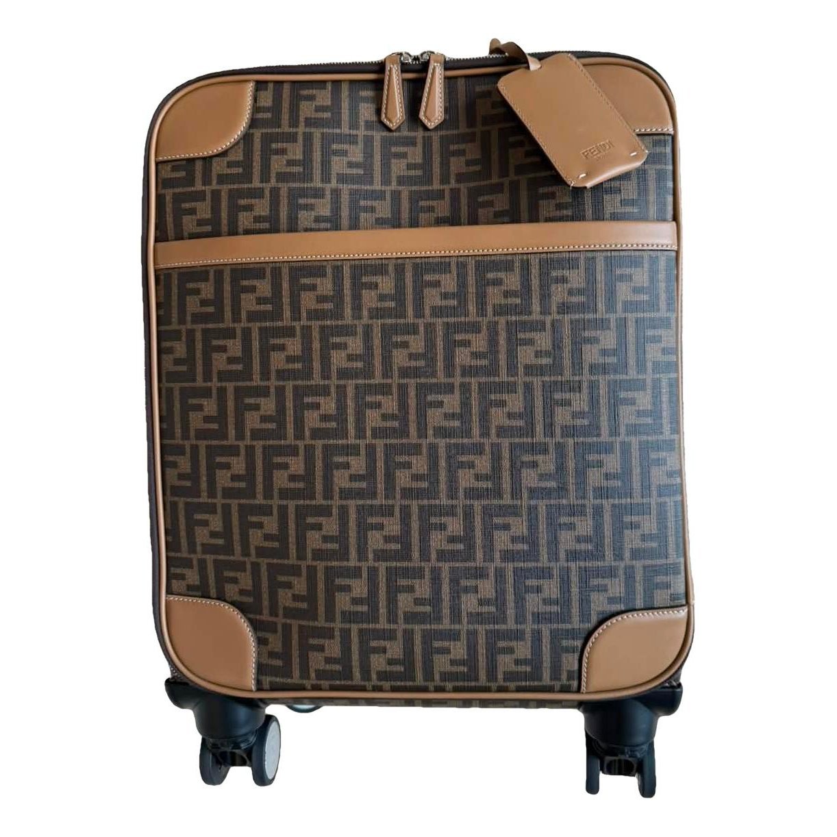 Leather travel bag